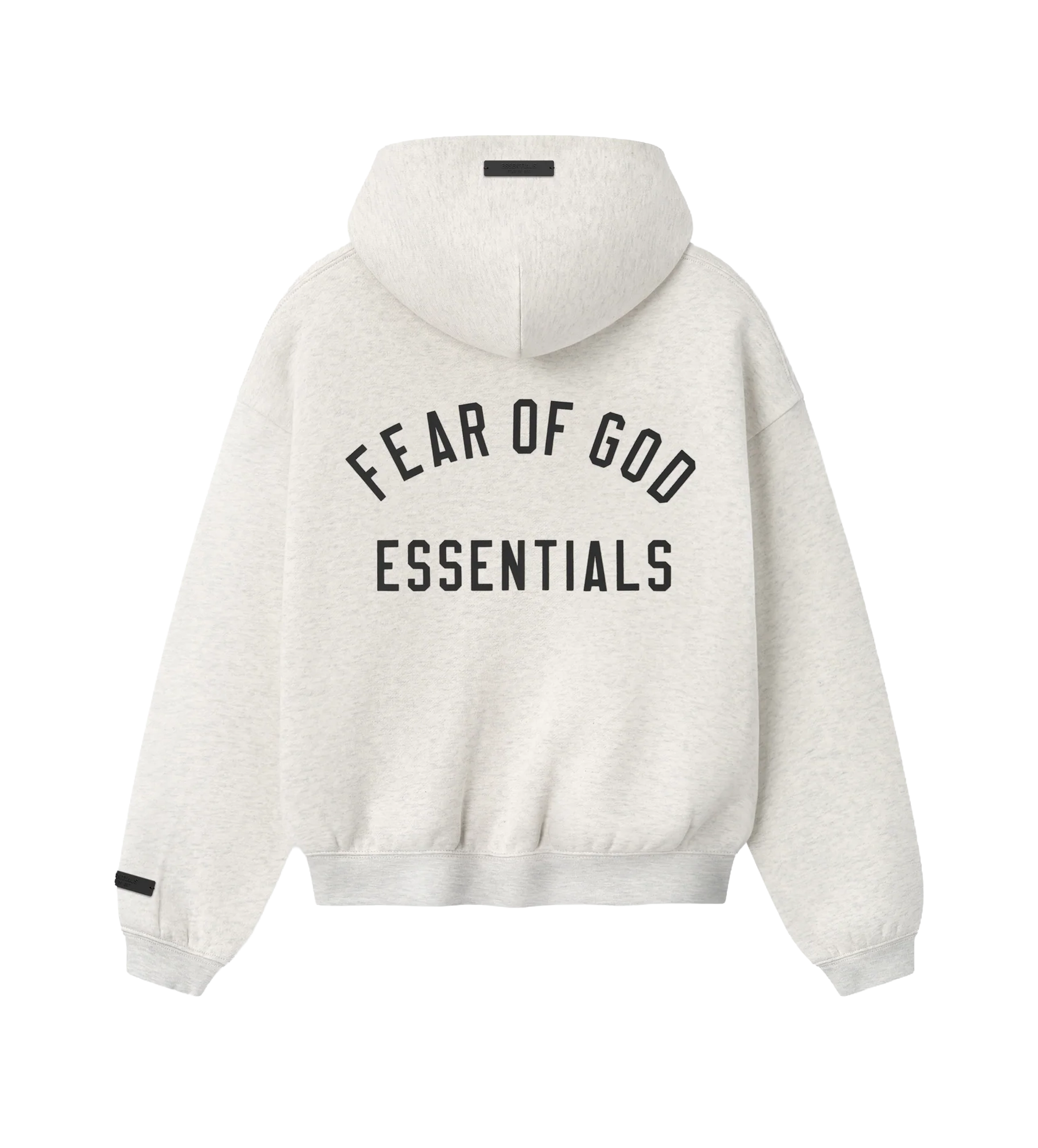 Essentials Classic Full Zip Hoodie in Oatmeal Heather (Kids)