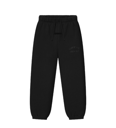 Kids Klassieke joggingbroek in vintage zwart