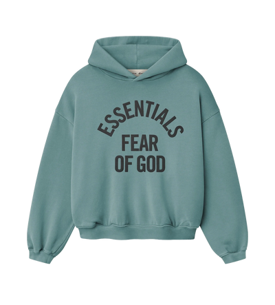 Kids Campus 90s Hoodie in Faded Coastal