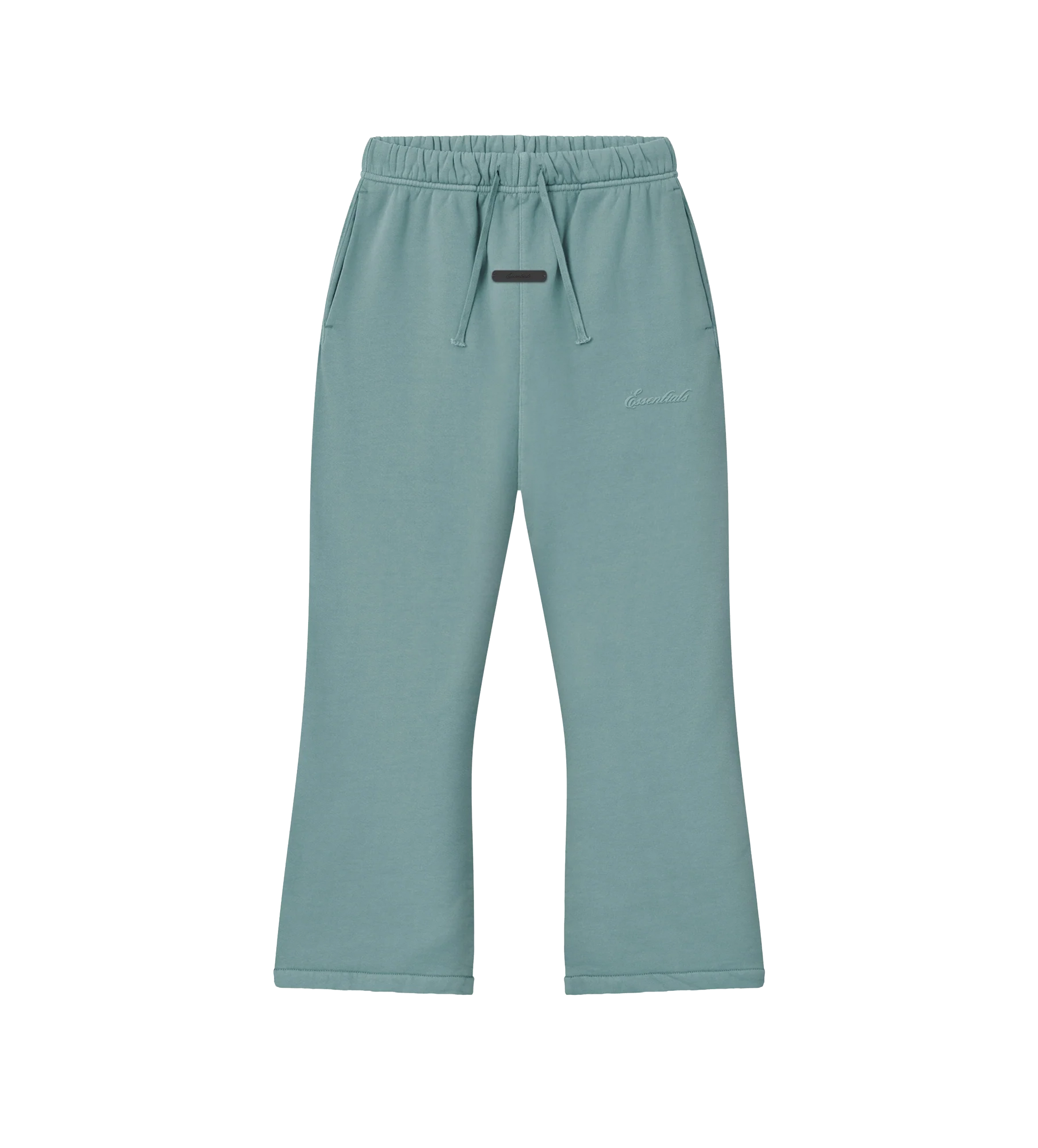 Essentials Signature flare-joggingbroek in Faded Kust (Kids)