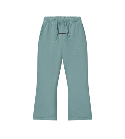 Kids Signature Flare Sweatpant in Faded Coastal