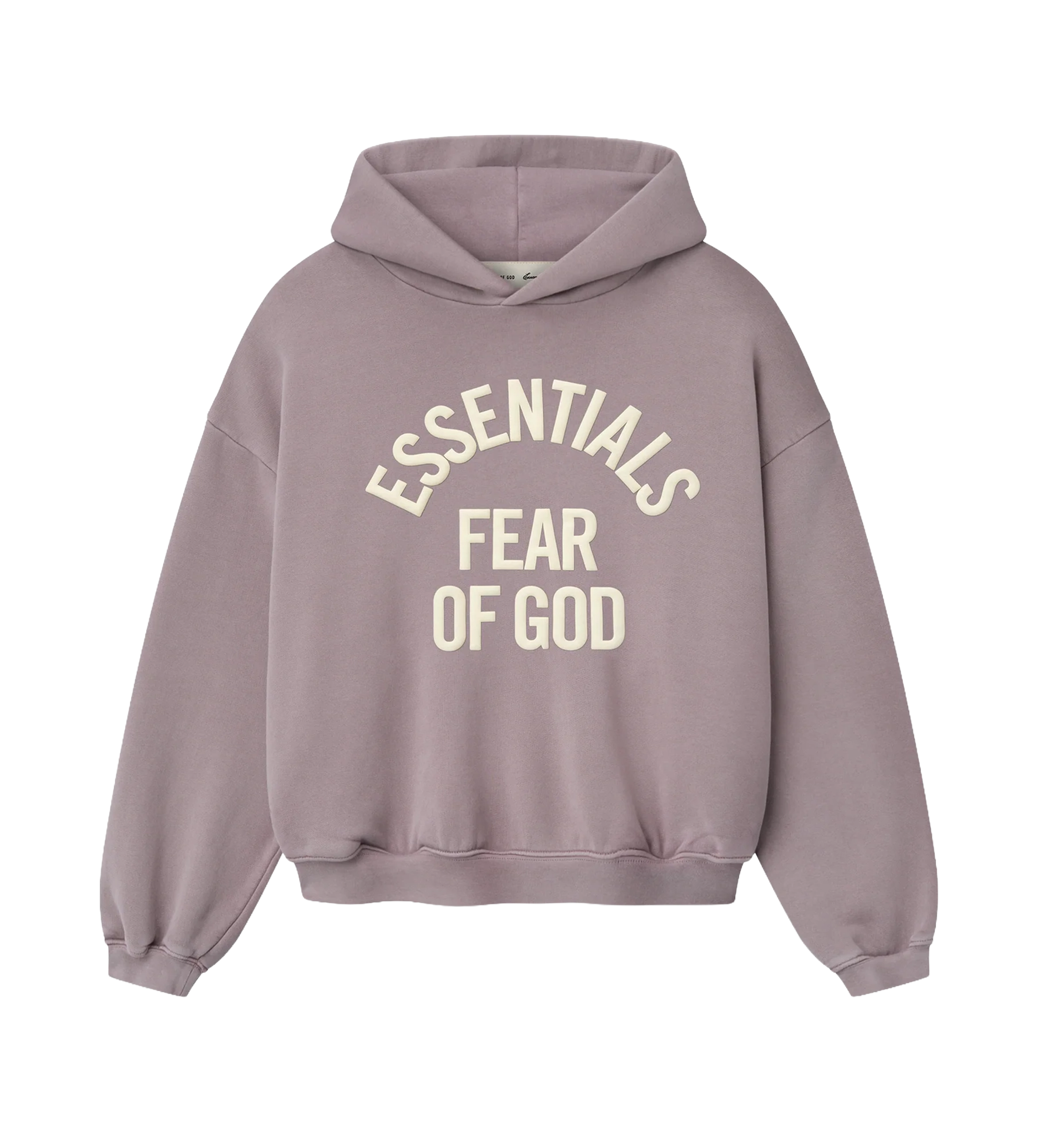 Essentials Campus jaren 90 hoodie in Faded Mauve (Kids)