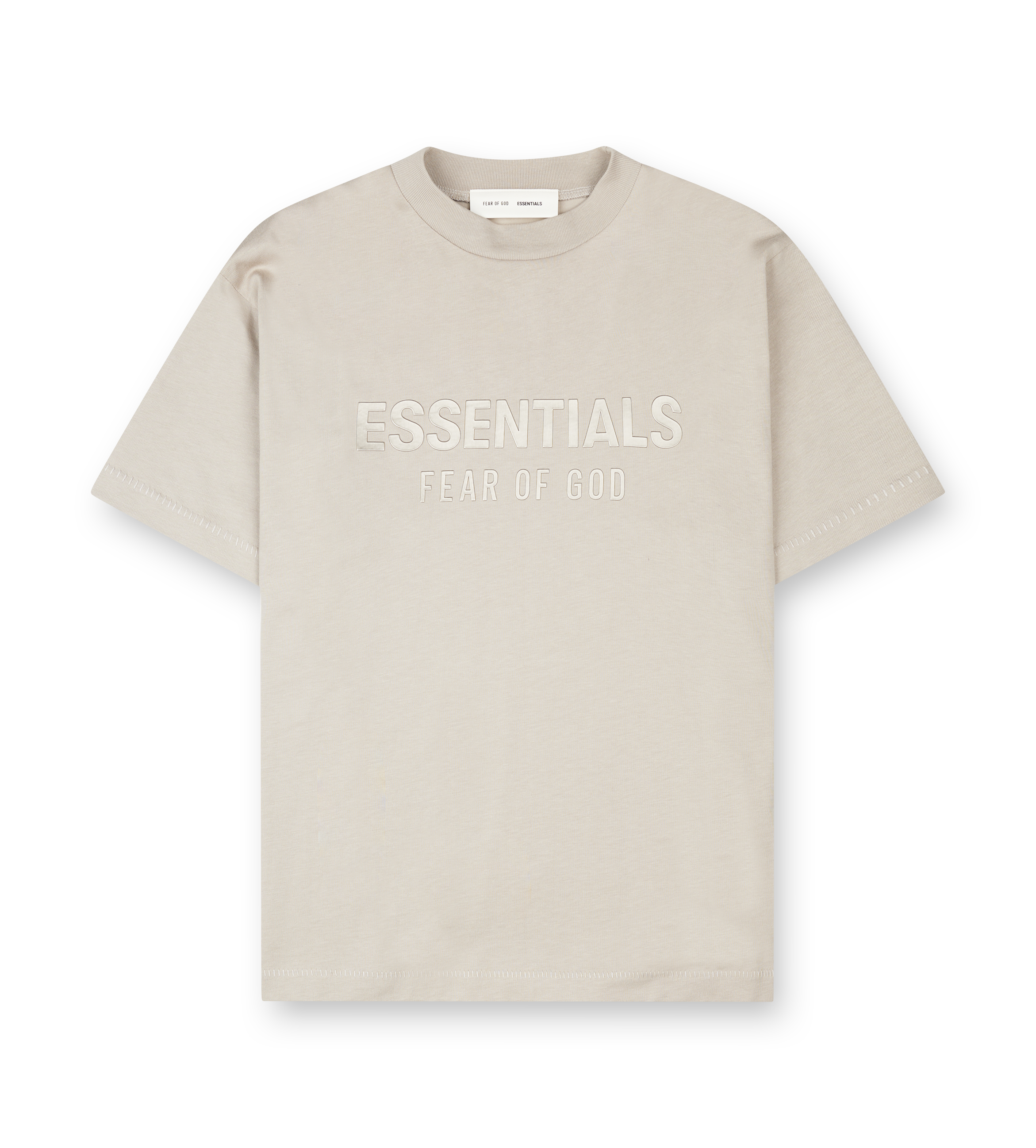 Essentials Classic Crewneck Tee in Abbey Stone (Kids)