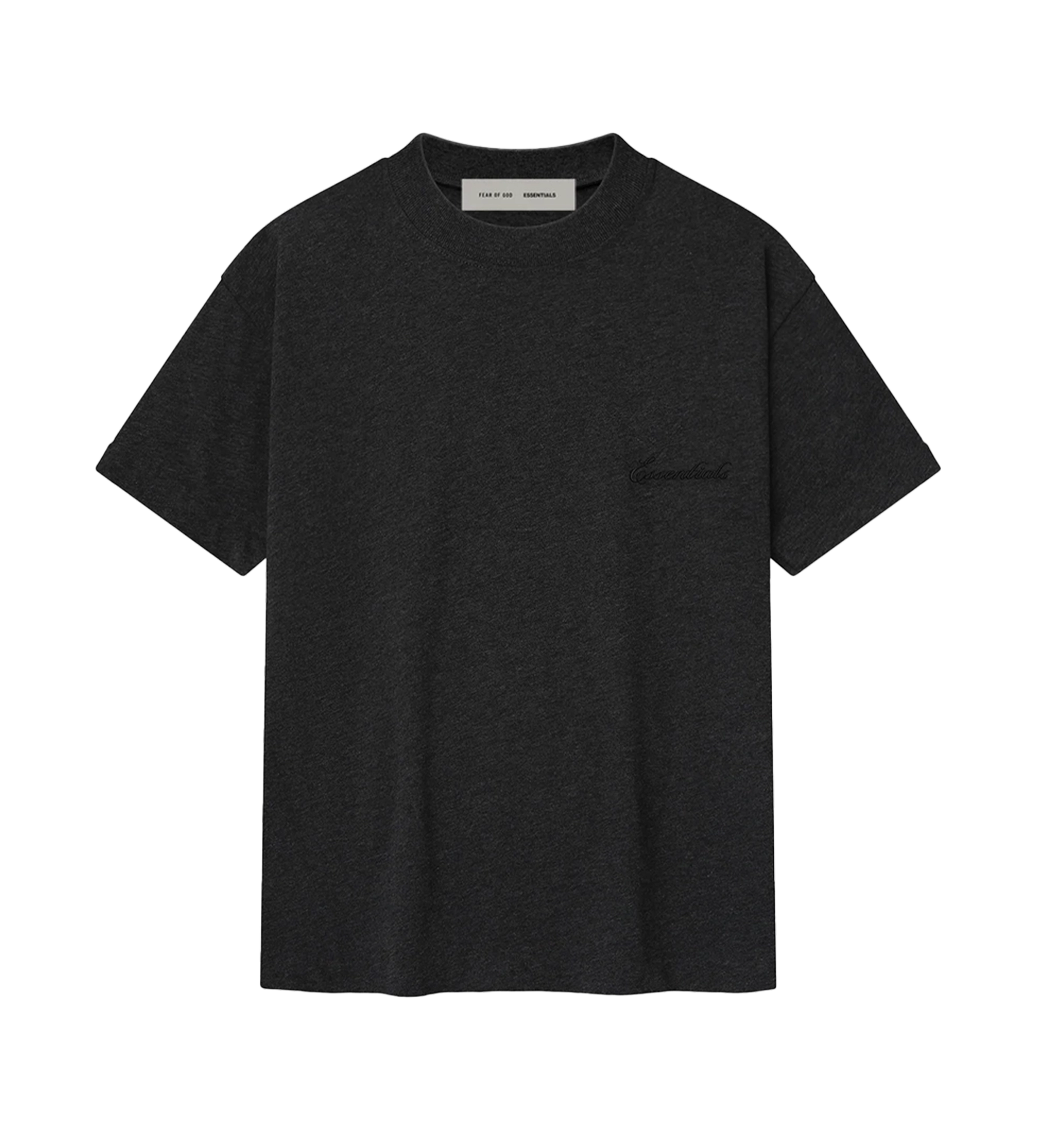 Essentials Klassiek T-shirt in vintage zwart (Kids)