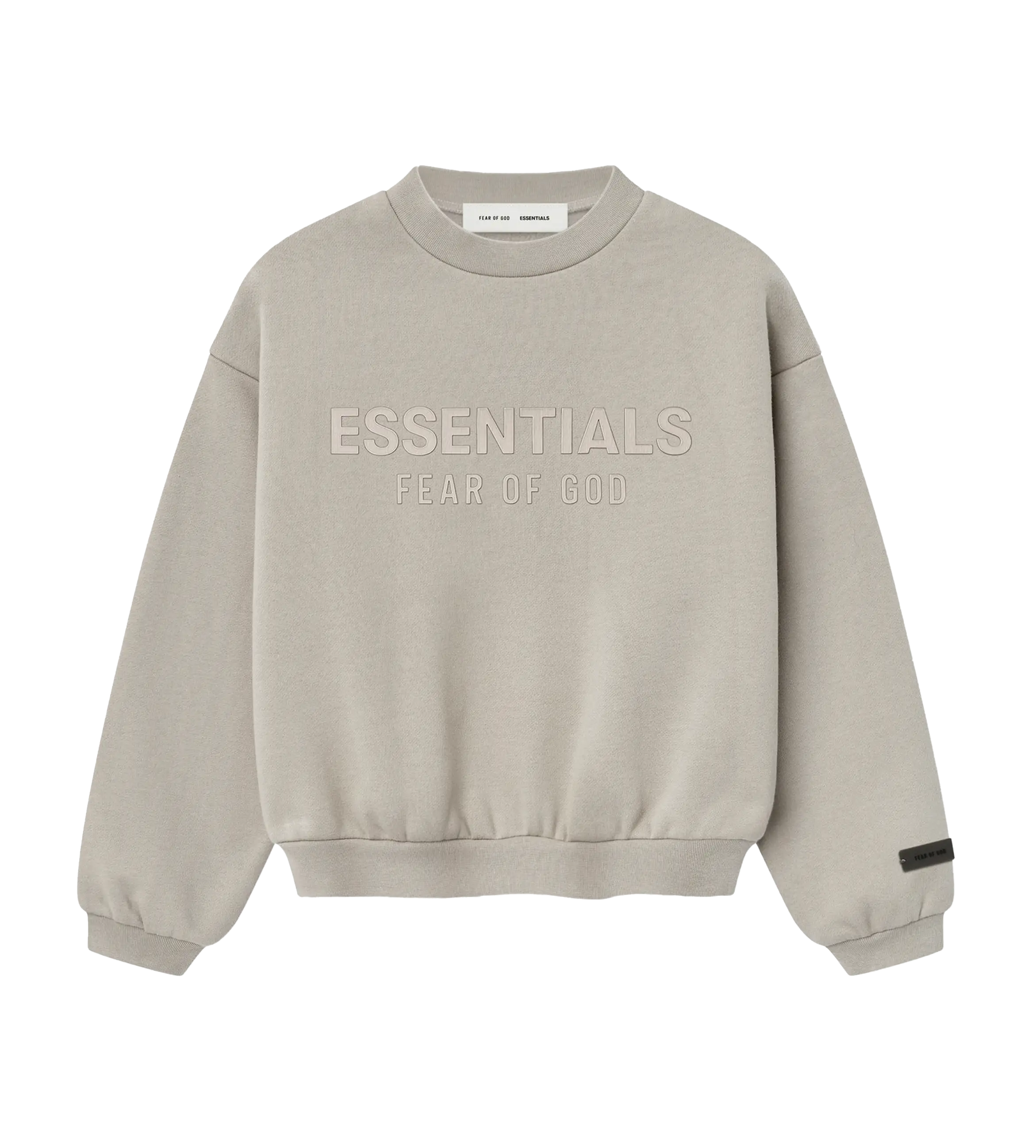 Essentials Fleece Crewneck in Timber (Kids)