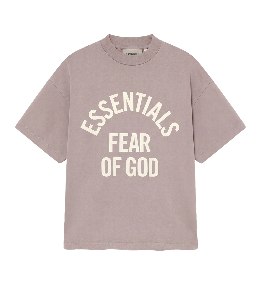 Essentials Campus 90s Tee in Faded Mauve (Kids)