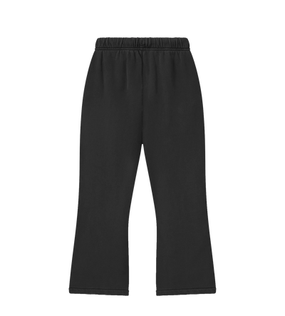 Kids Training Flare Sweatpant in Faded Black