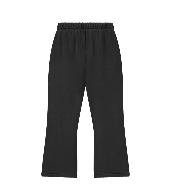 Kids Training Flare Sweatpant in Faded Black