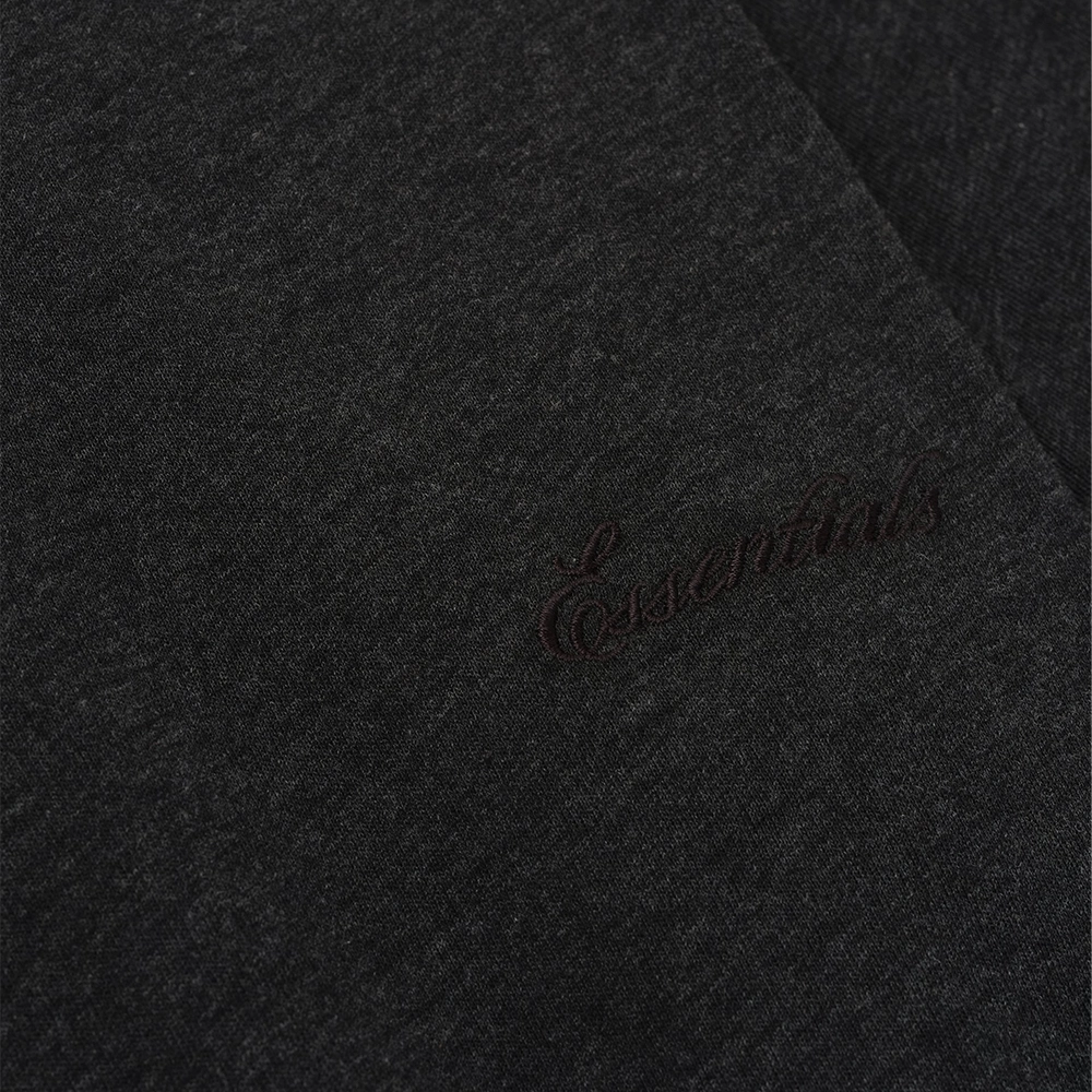 Essentials Velour Classic Track Jacket in Vintage Black (Kids)