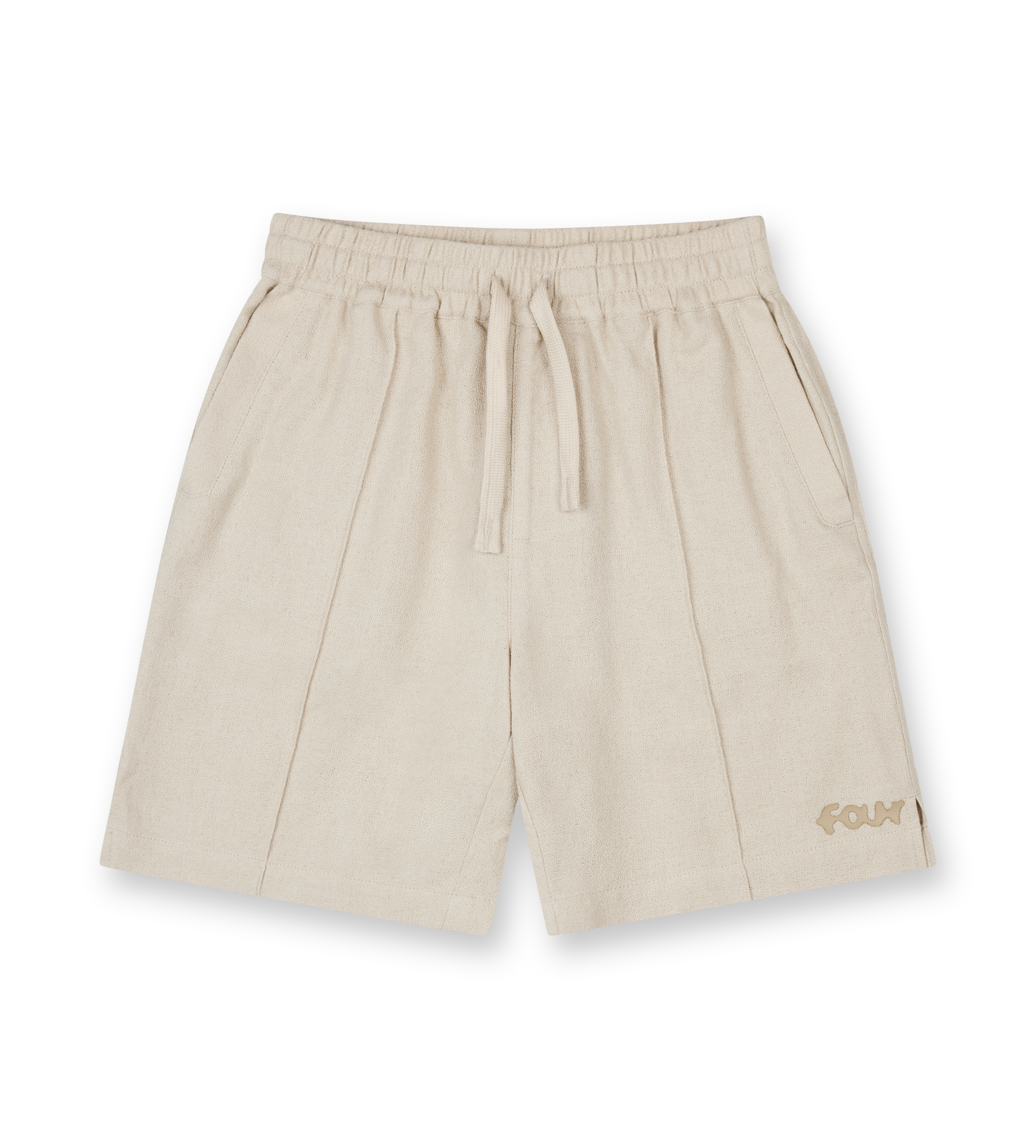 Logo Woven Shorts Sand Beige