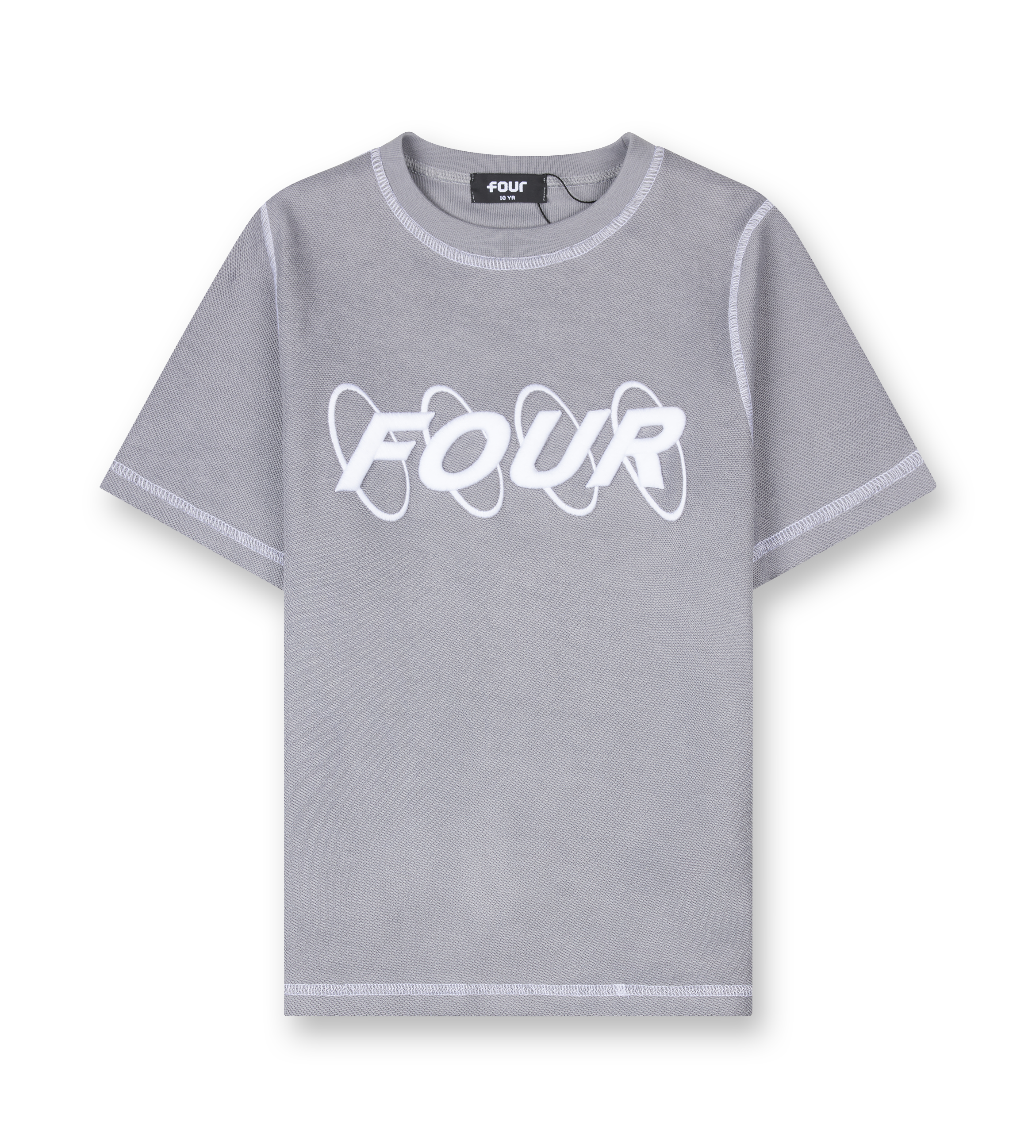 Circles T-shirt Inside Out Mockingbird Grey