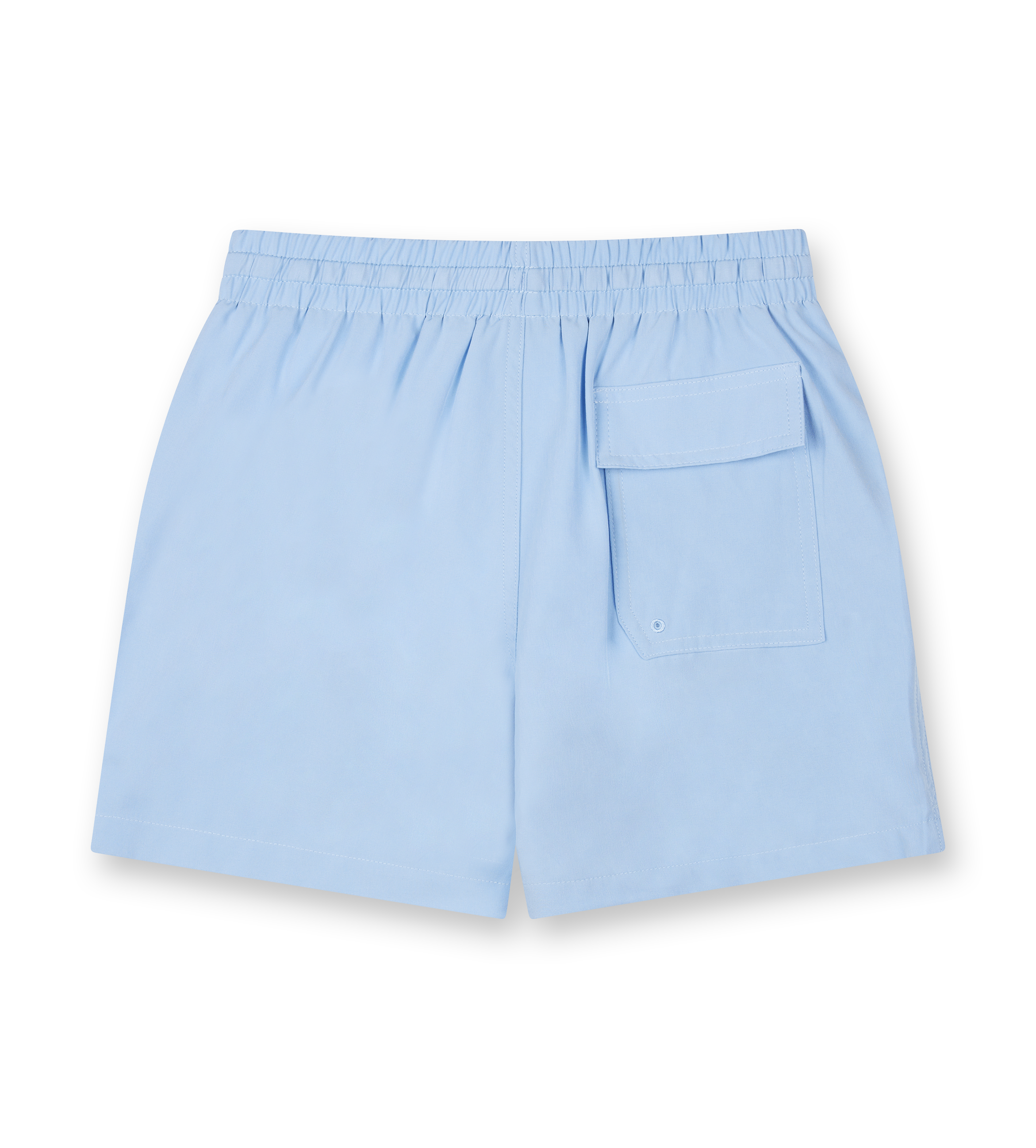 Logo 4AOP Swim Shorts Ice Blue/ White