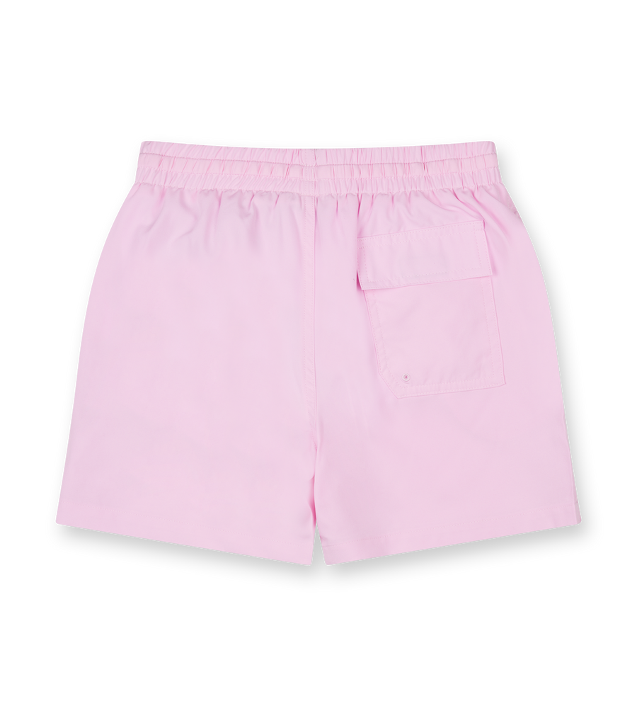 Logo 4AOP Swim Shorts Soft Pink / White