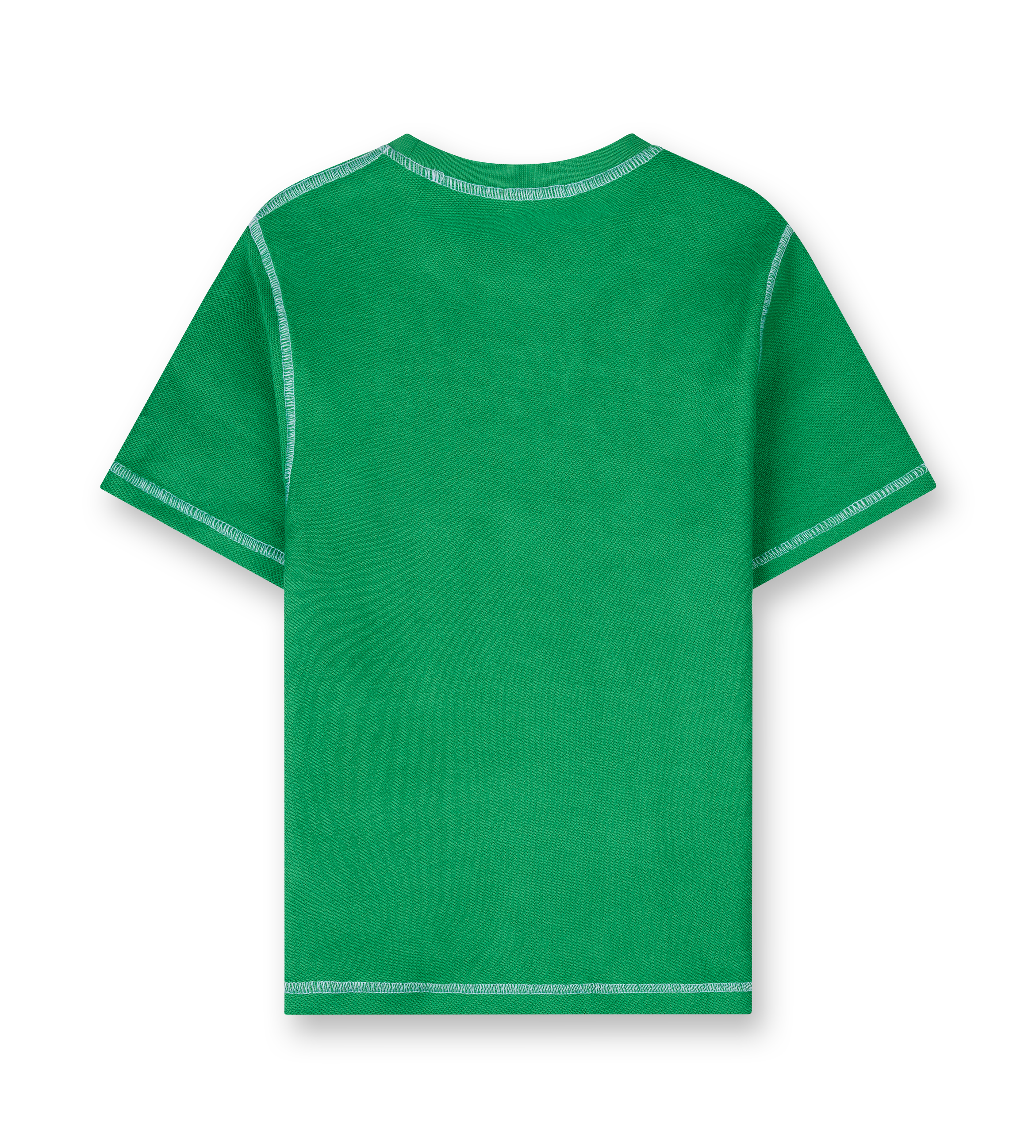 Circles T-shirt Inside Out Green Bee