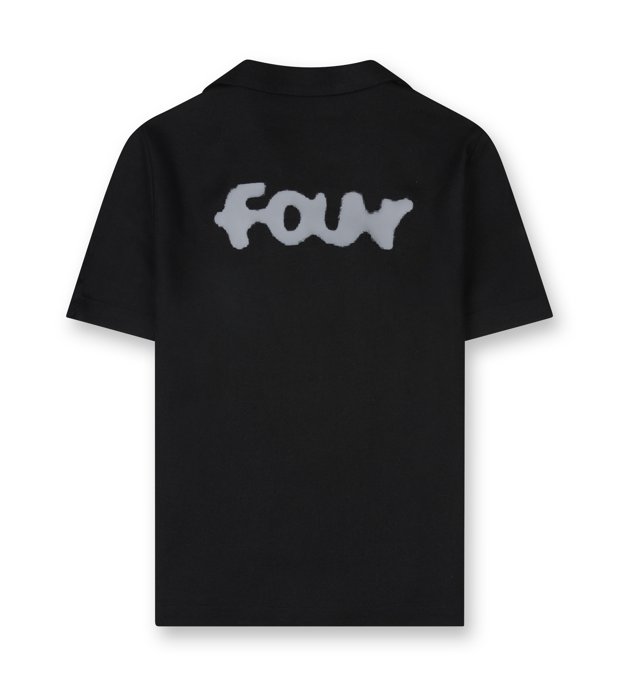 Logo Bowling Shirt Black