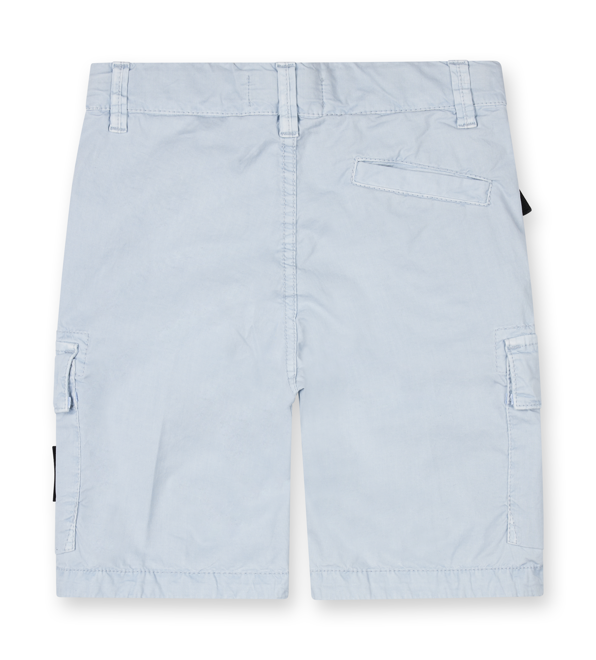 Regular fit cargo Bermuda shorts with zip pockets Blue Sky