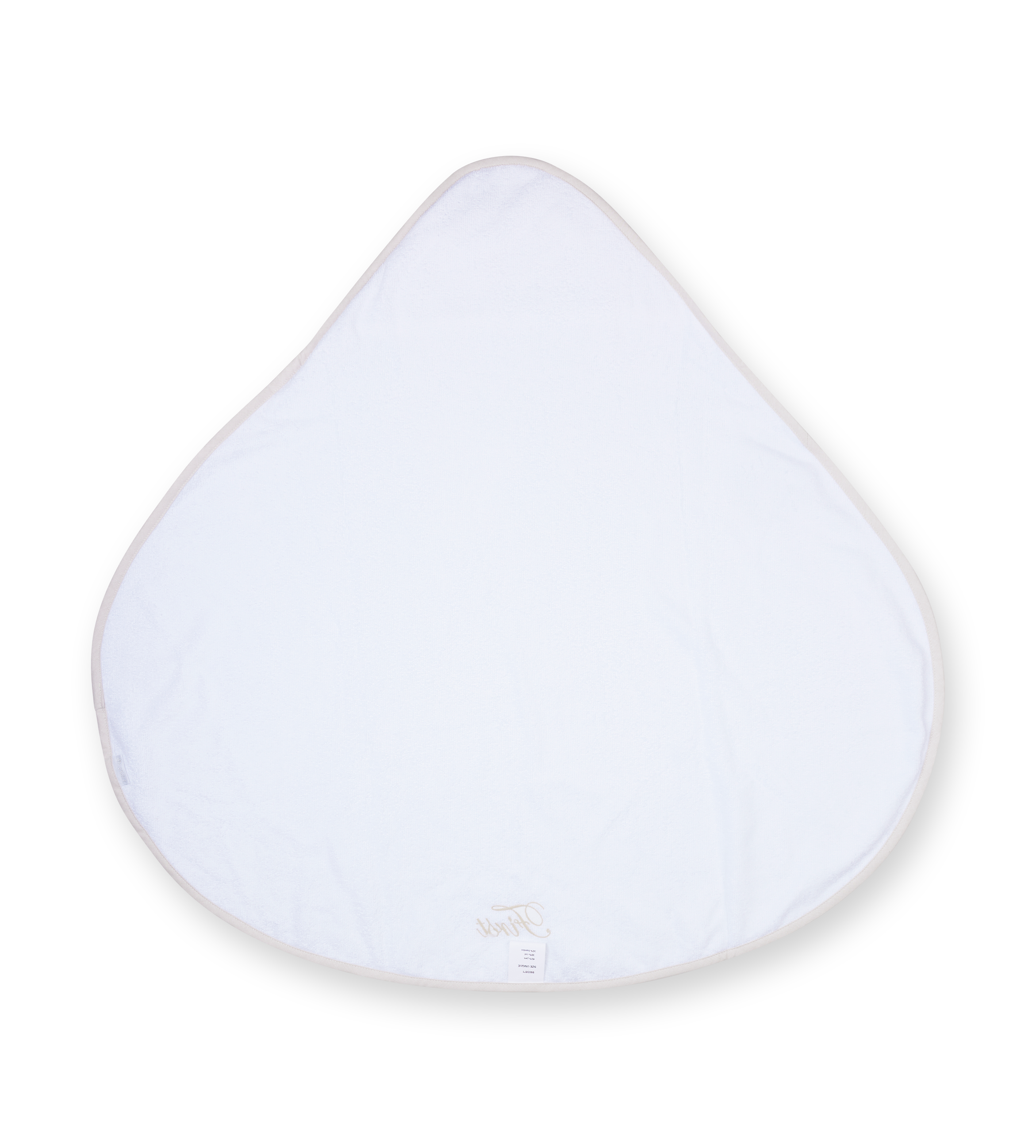 Bath Cape & Face Wash White/Beige
