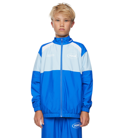 Contained Circles Zip Off Sleeve Jas Donkerblauw