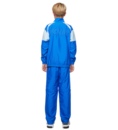 Contained Circles Zip Off Sleeve Jas Donkerblauw
