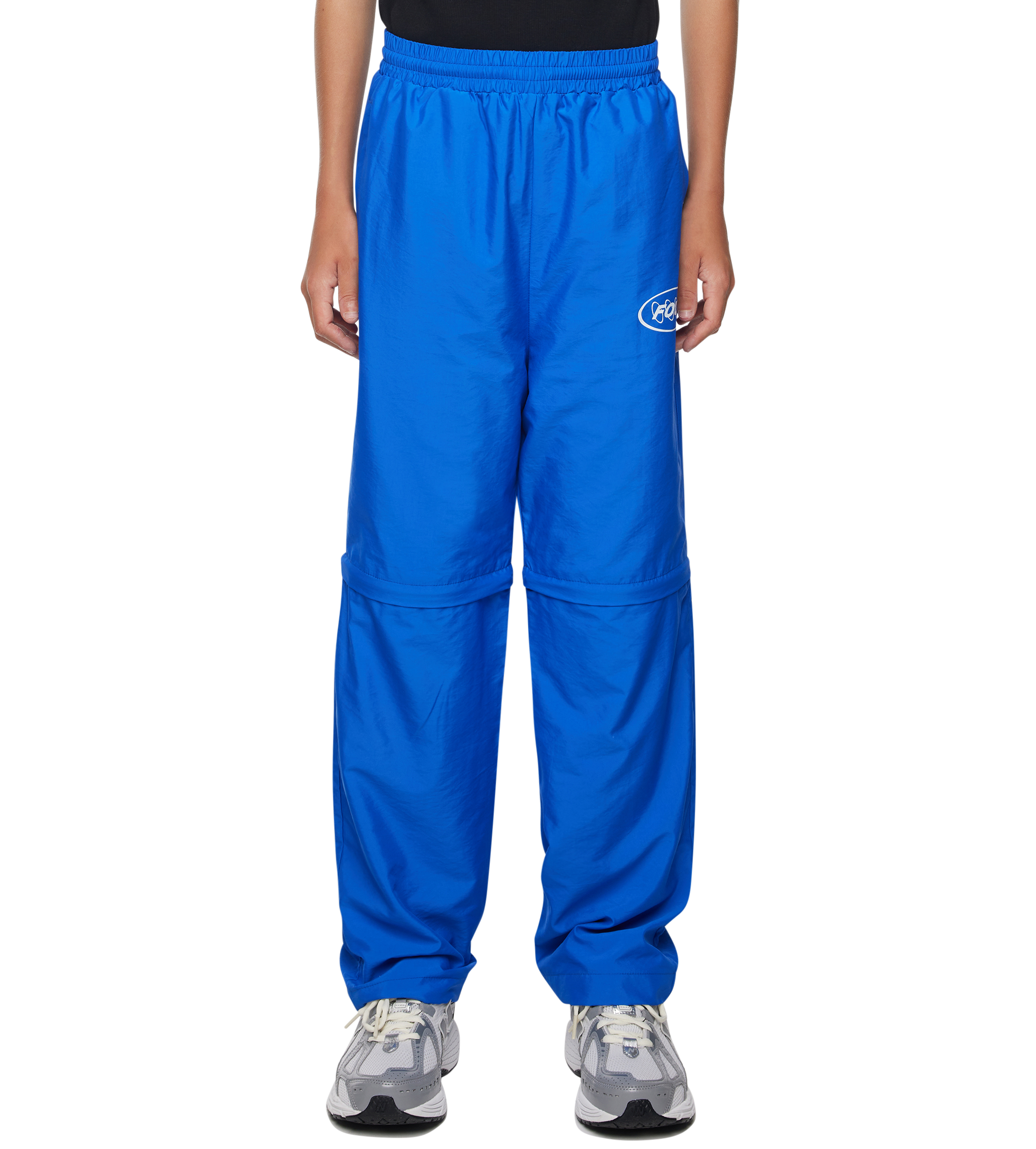 Contained Circles Zip Off Broek Donkerblauw