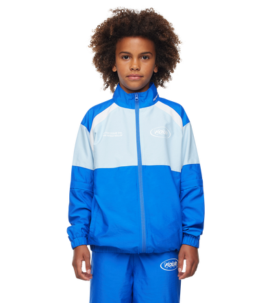 Contained Circles Zip Off Sleeve Jas Donkerblauw