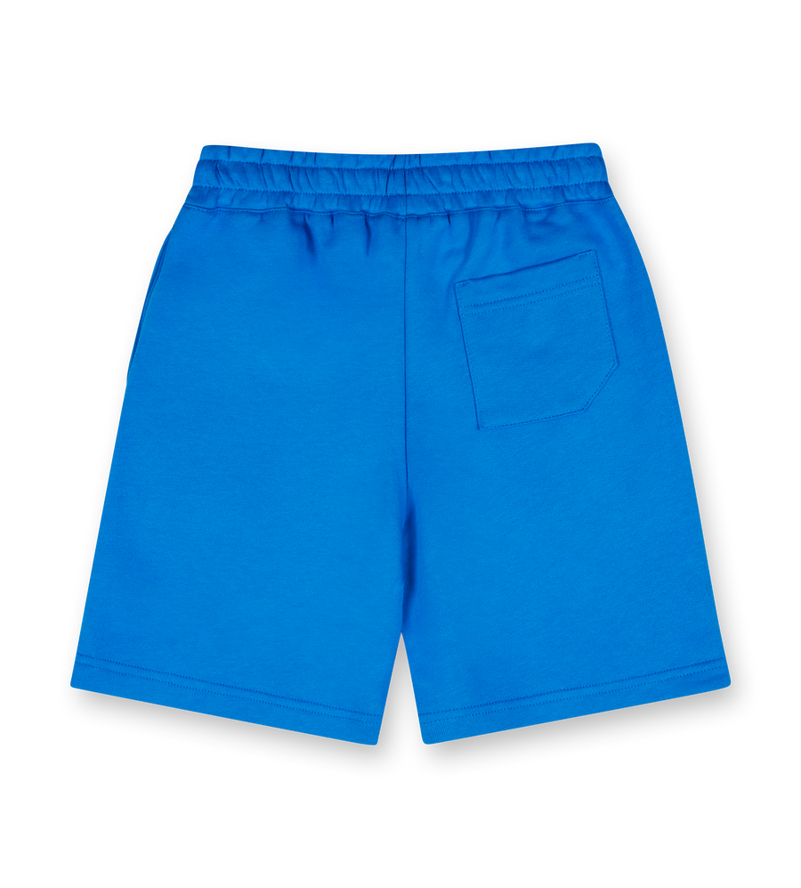 Circles Shorts Princess Blue/ White