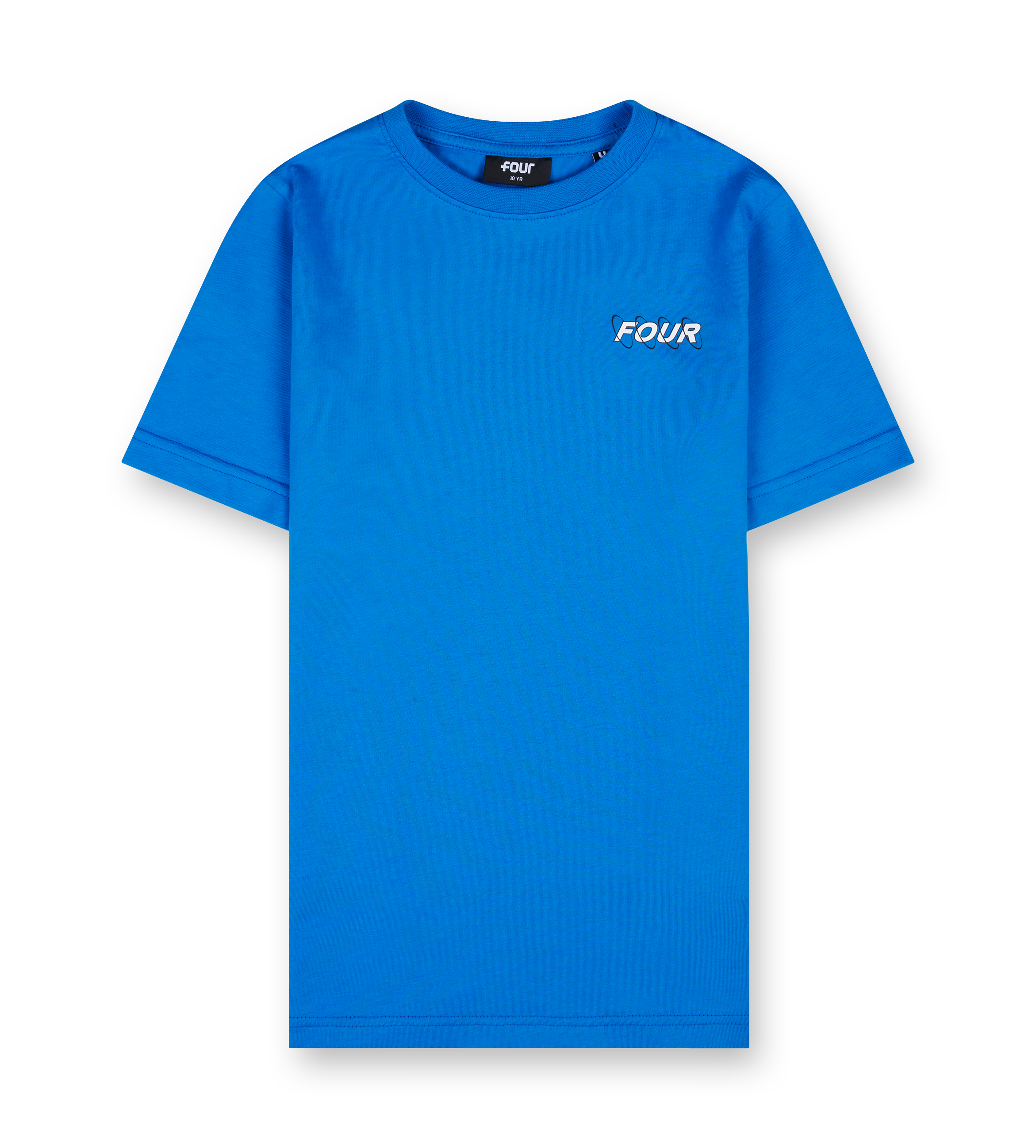 Circles T-shirt Princess Blue/ White