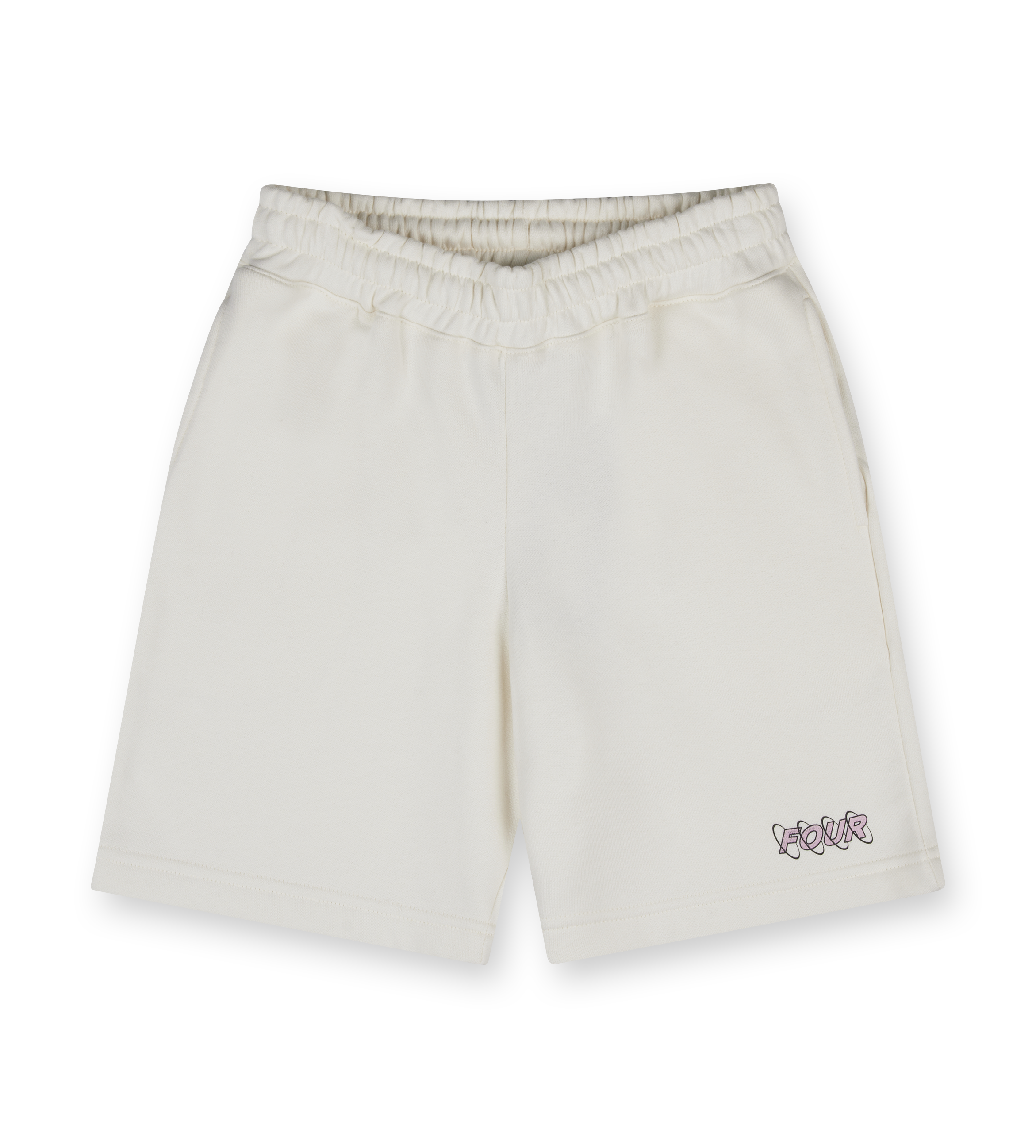 Circles Shorts Cannoli Cream/ Soft Pink