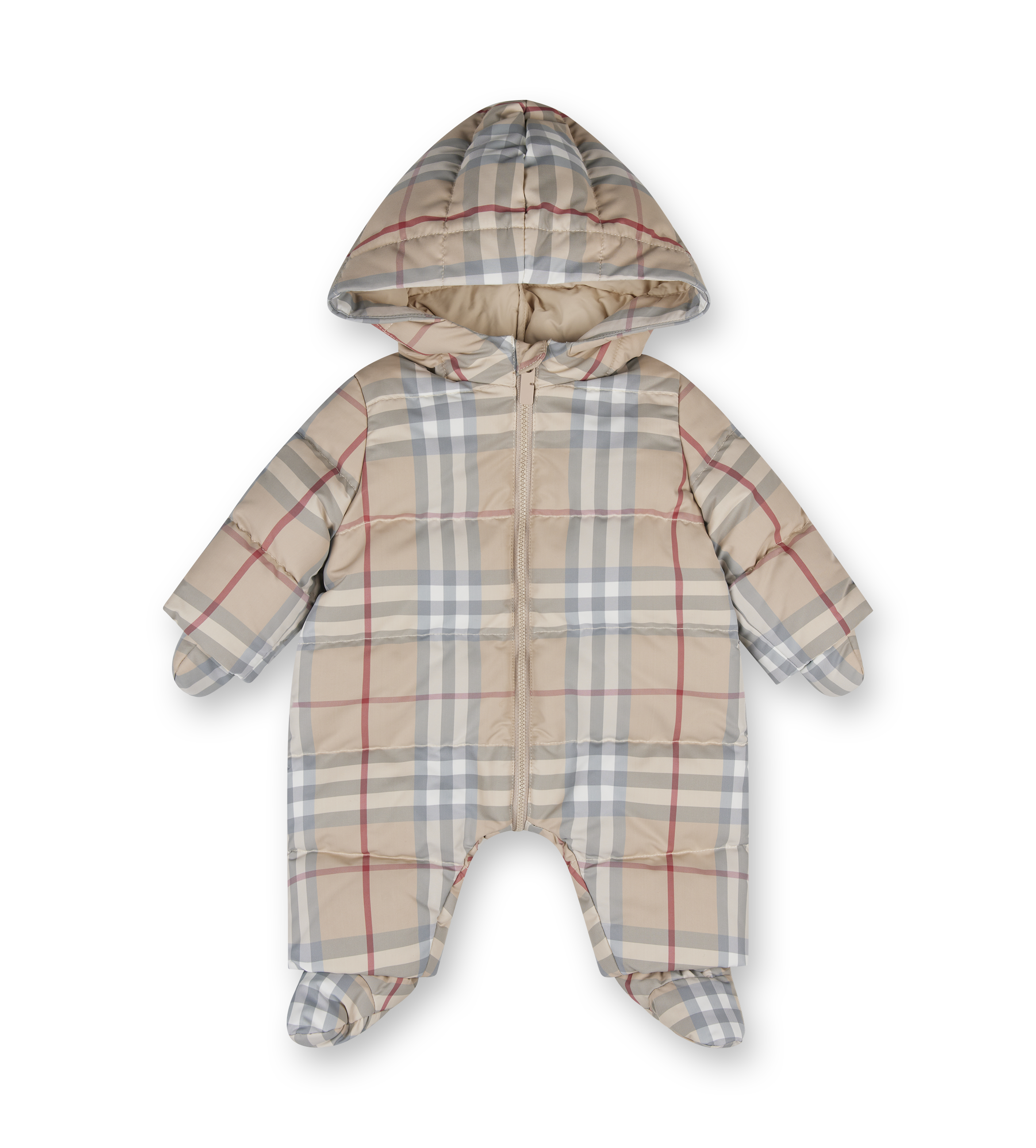 Burberry Robinson Checked Baby Snowsuit (Baby)