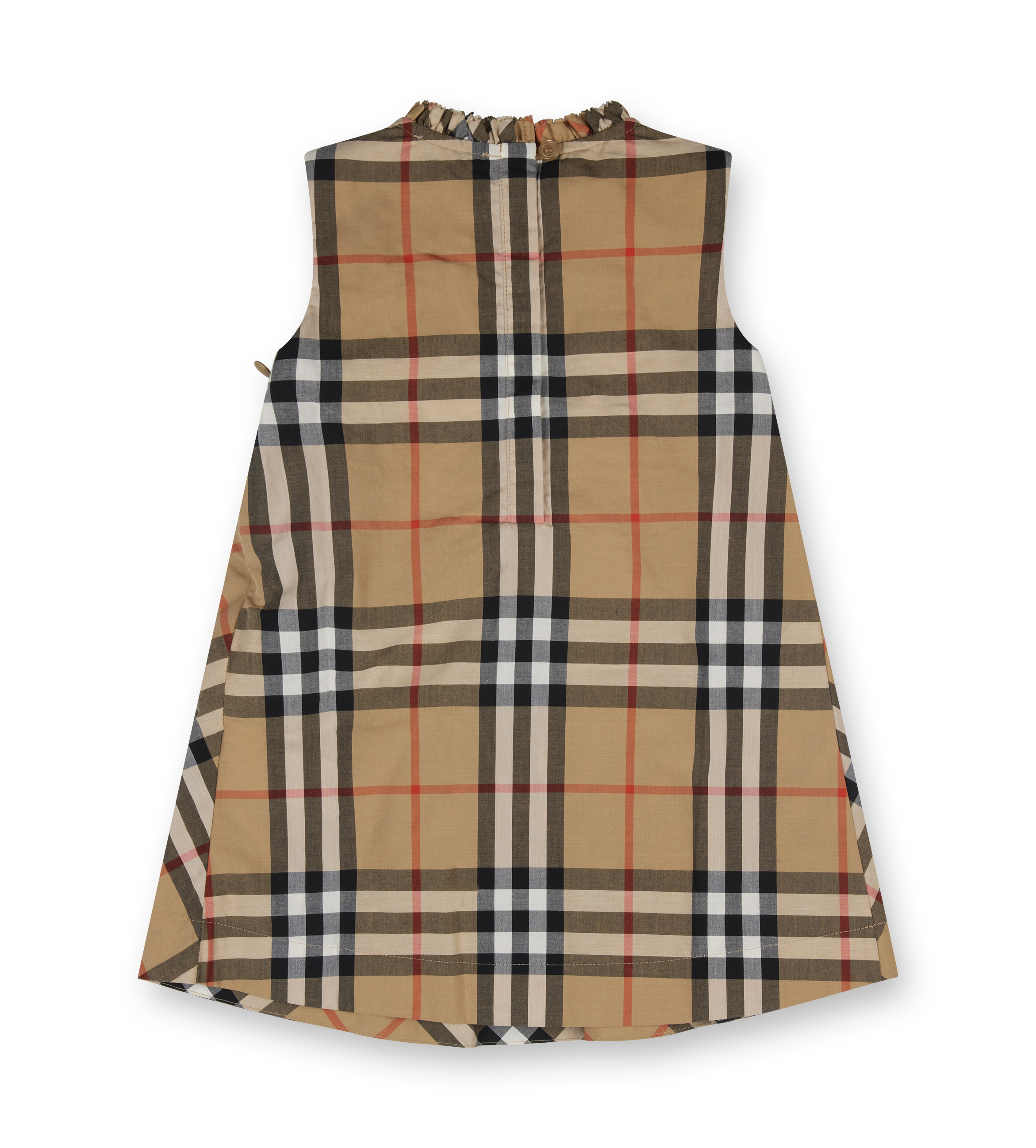 Burberry Yvette Check Frill Dress (Kids)