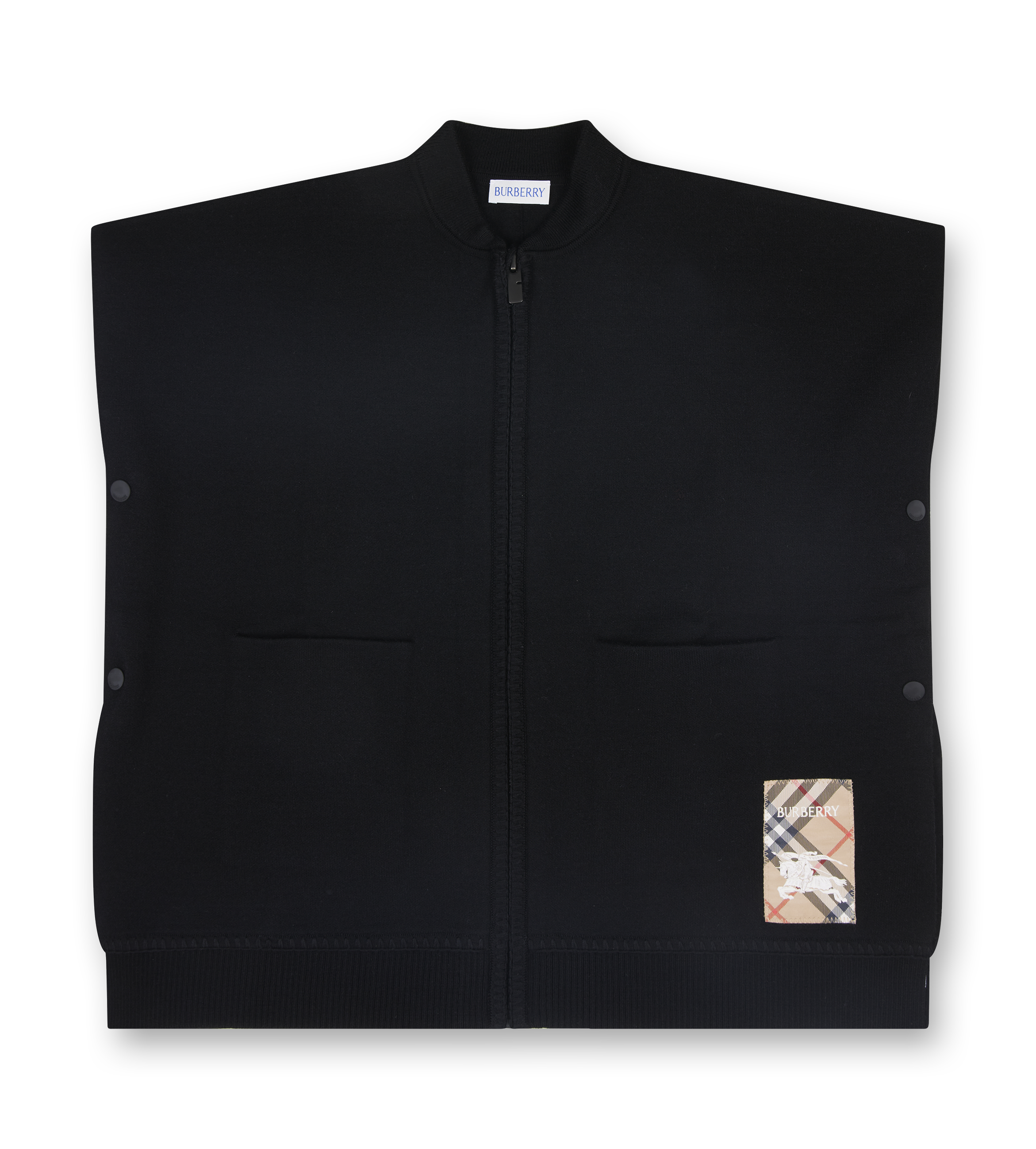 Burberry Wool Blanket EKD Cape Black
