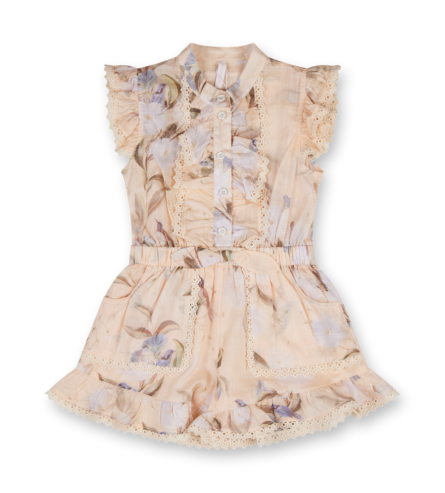 Zimmerman Cascadian Kids Frill Playsuit