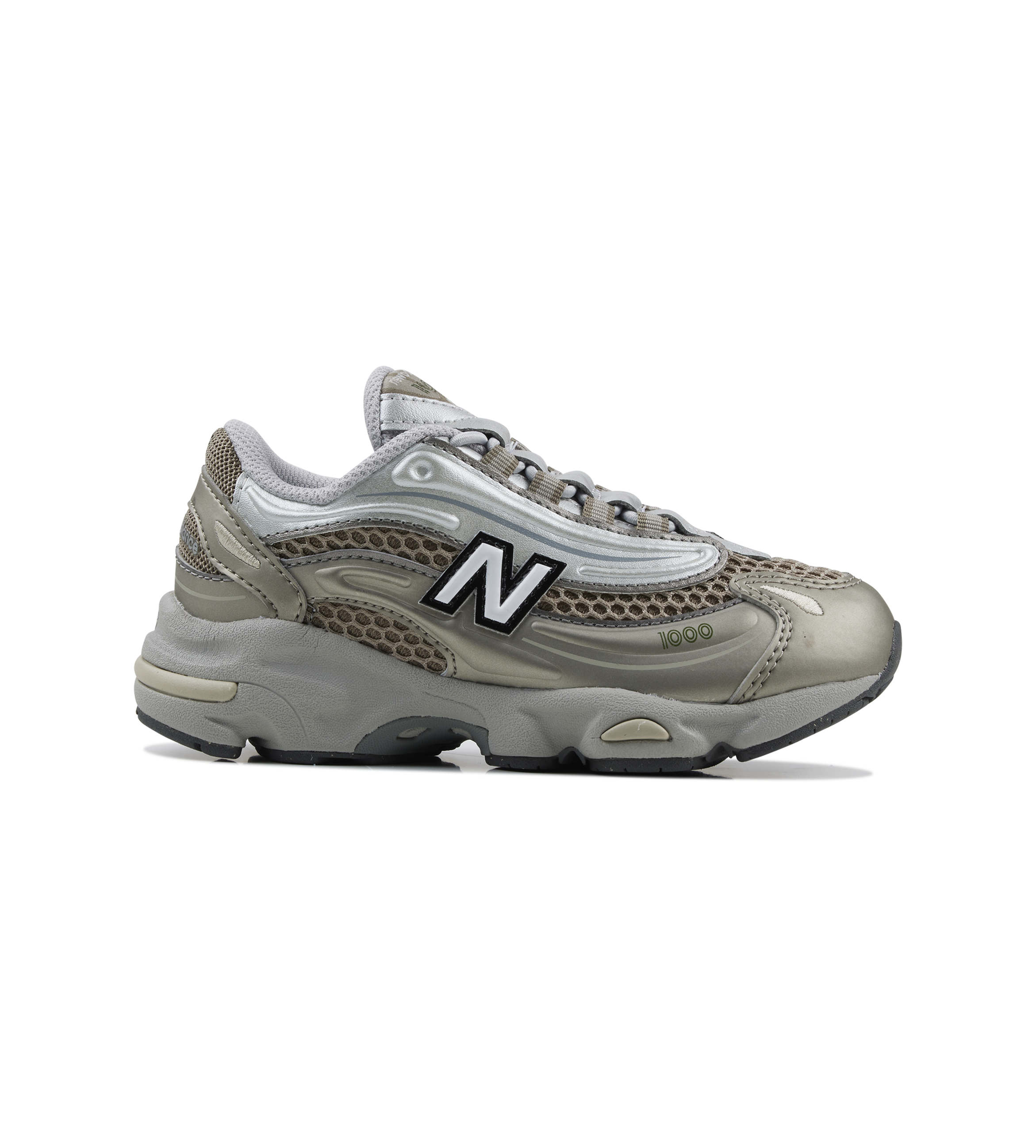 New Balance 1000 Arid Stone & Light Silver Meta (GS)