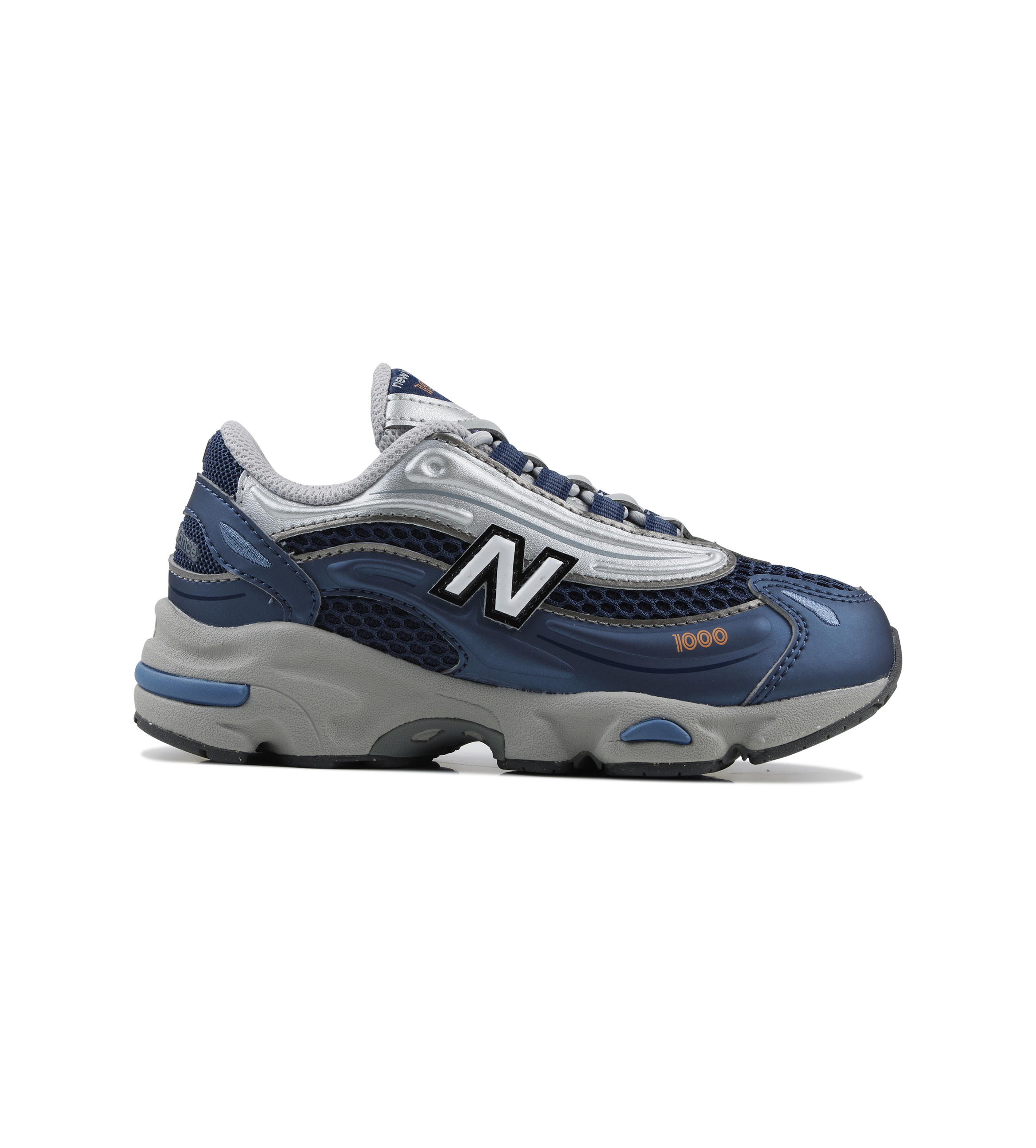 New Balance 1000 Vintage Indigo with Light Silver Metallic (GS)