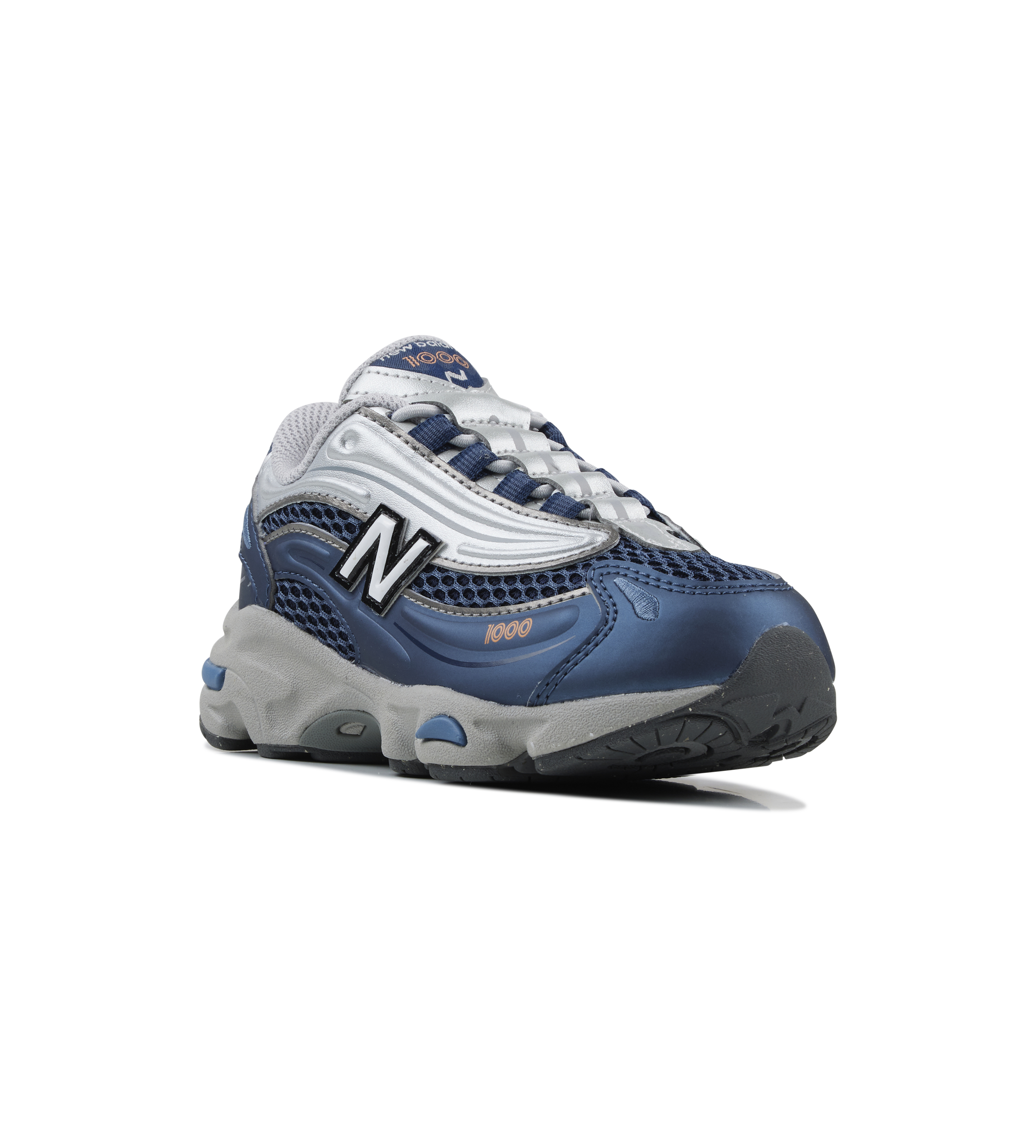 New Balance 1000 Vintage Indigo with Light Silver Metallic (GS)