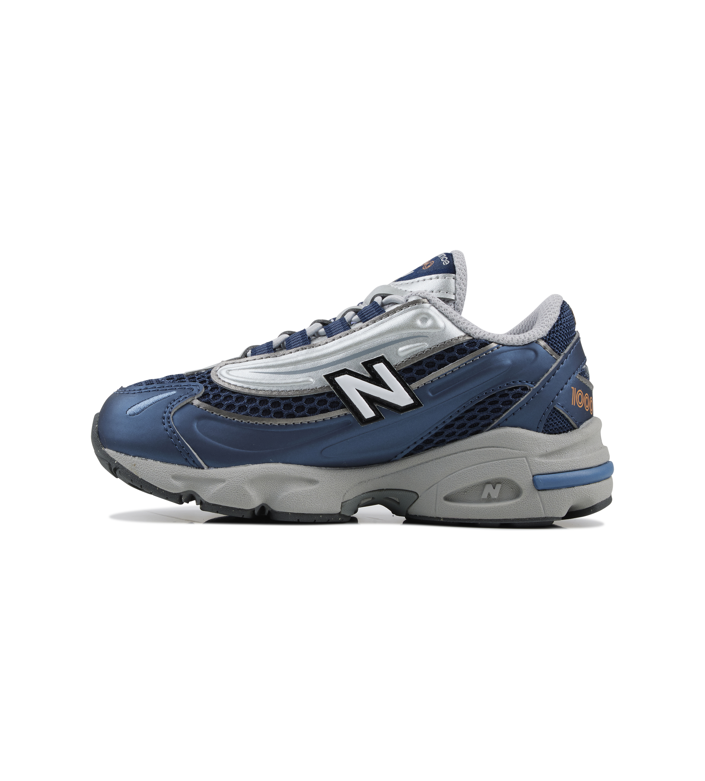 New Balance 1000 Vintage Indigo with Light Silver Metallic (GS)