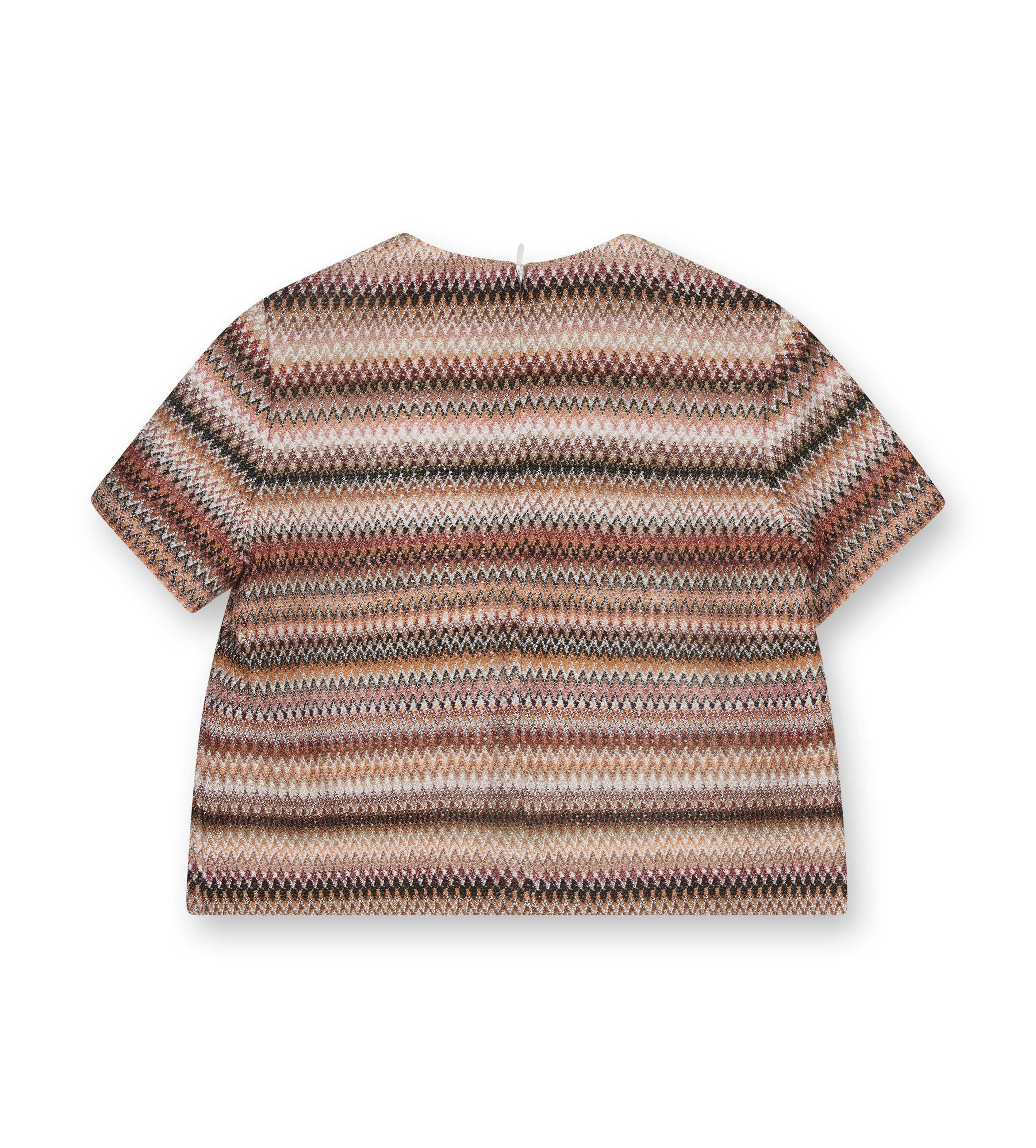 Missoni Striped Zig Zag Print Top Beige Multicolor (Kids)