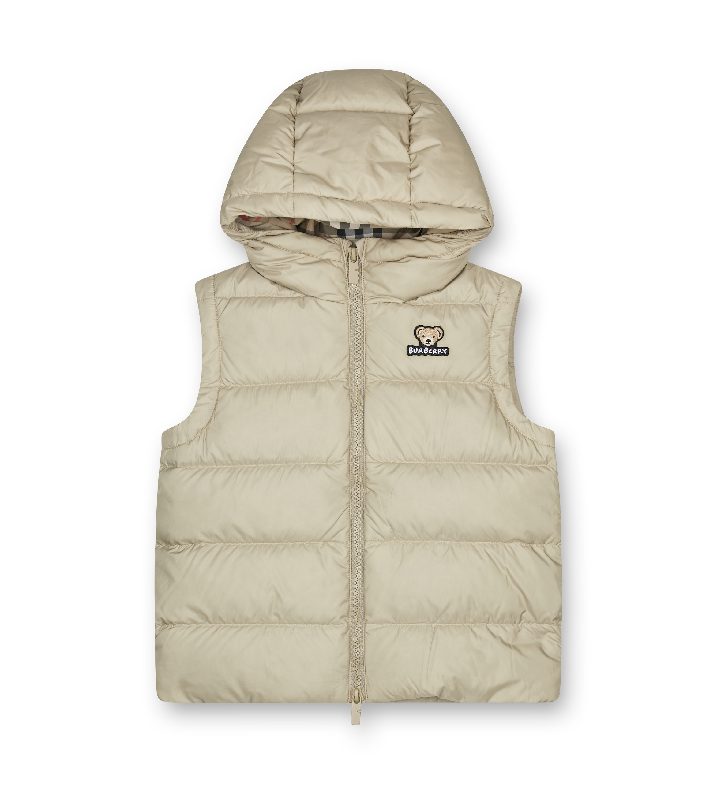 Burberry Juno Bear Gilet Vest in Sand Beige (Kids)