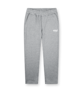 Logo Straight Leg Grey Melange