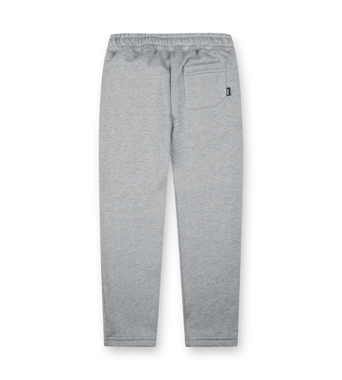 Logo Straight Leg Grijs Melange