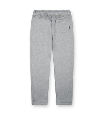 Logo Straight Leg Grijs Melange