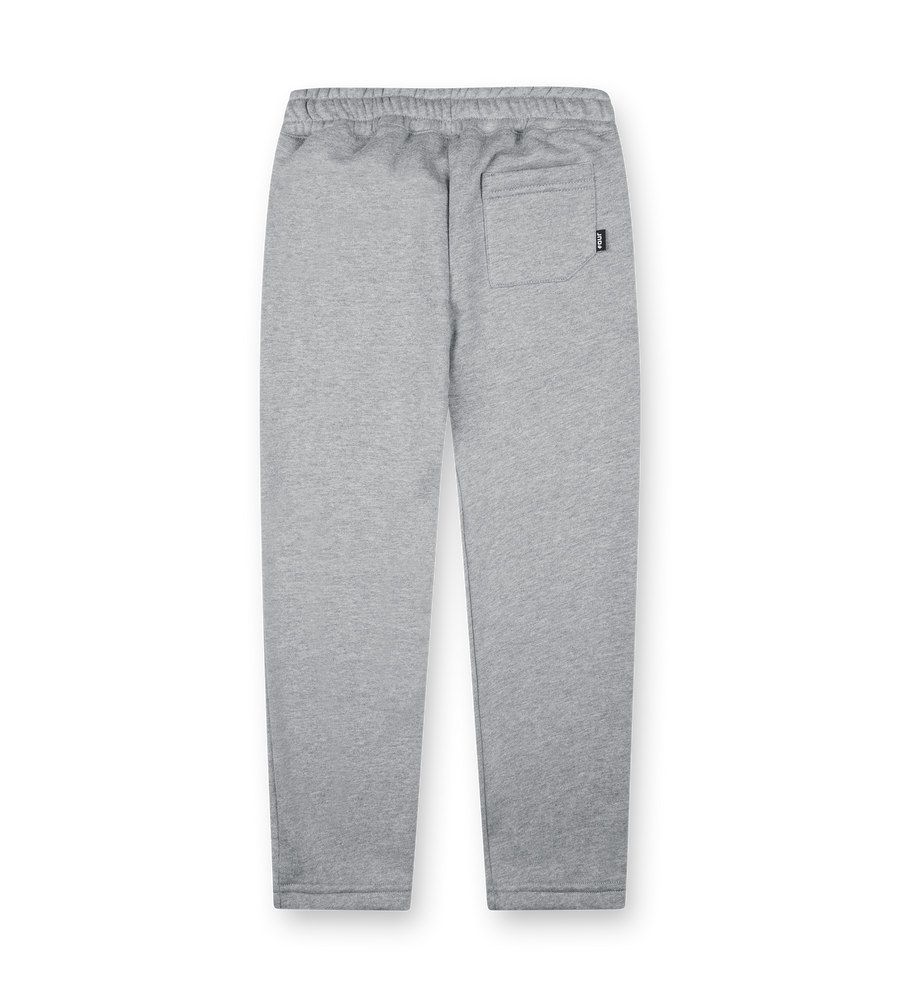 Logo Straight Leg Grey Melange