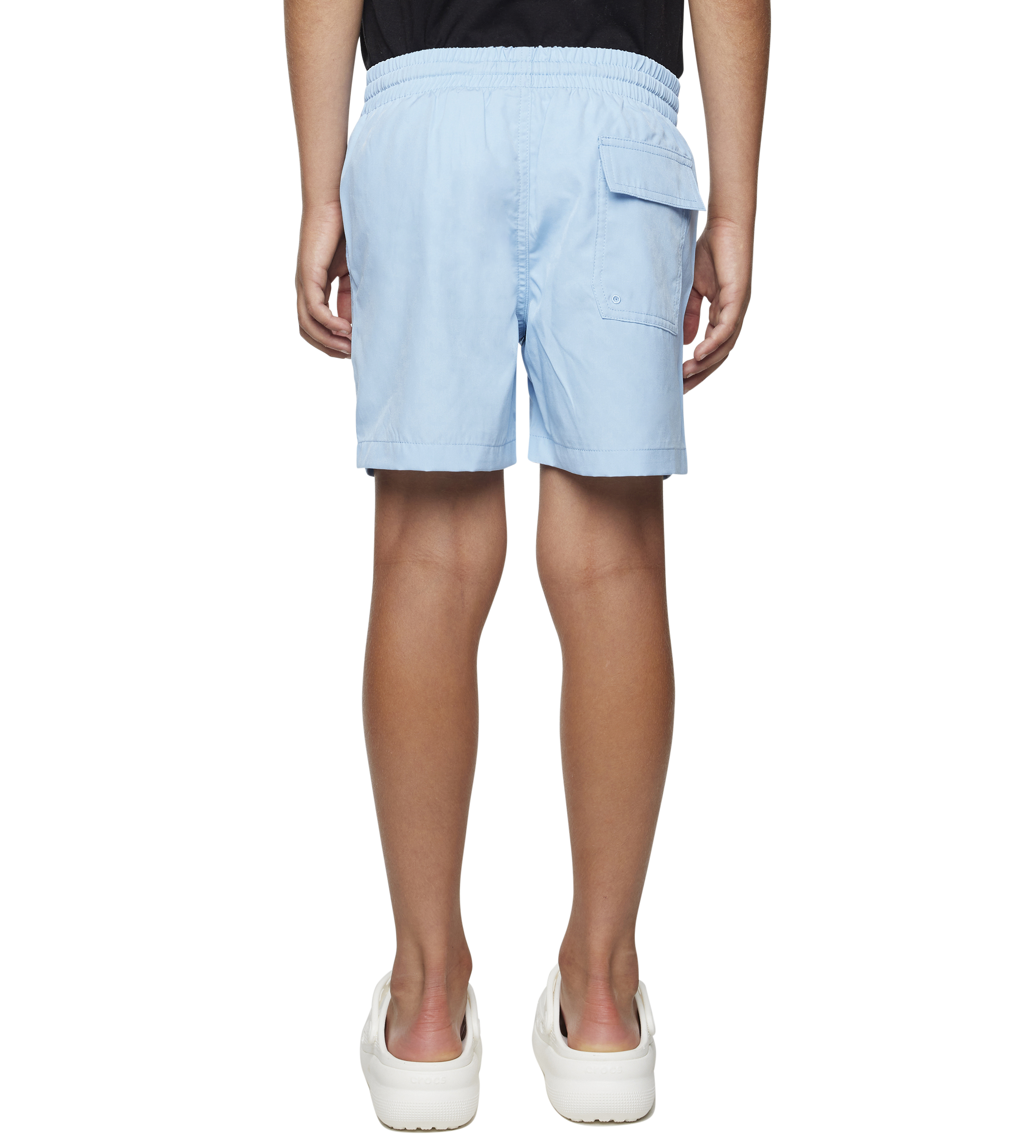 Logo 4AOP Swim Shorts Ice Blue/ White