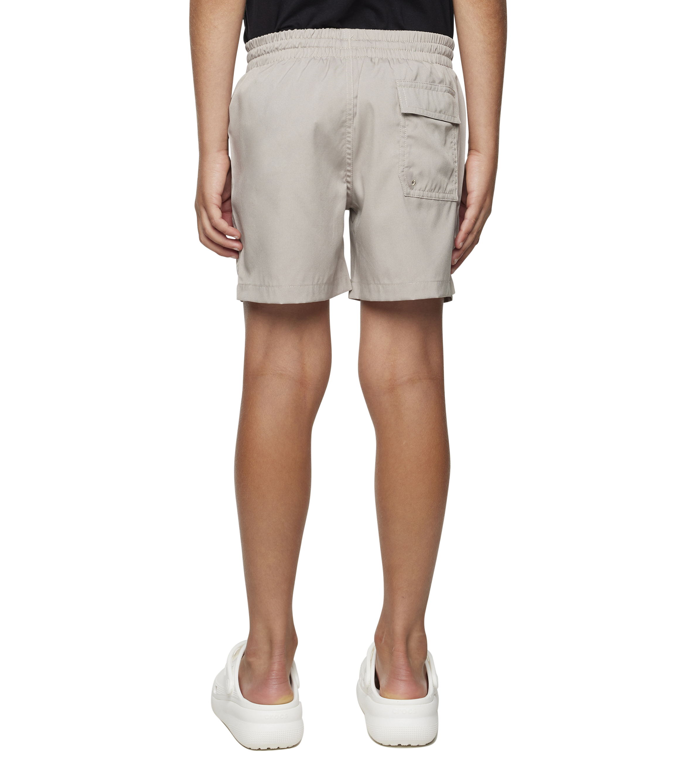 Circles Logo Swim Shorts Vintage Khaki/ Black