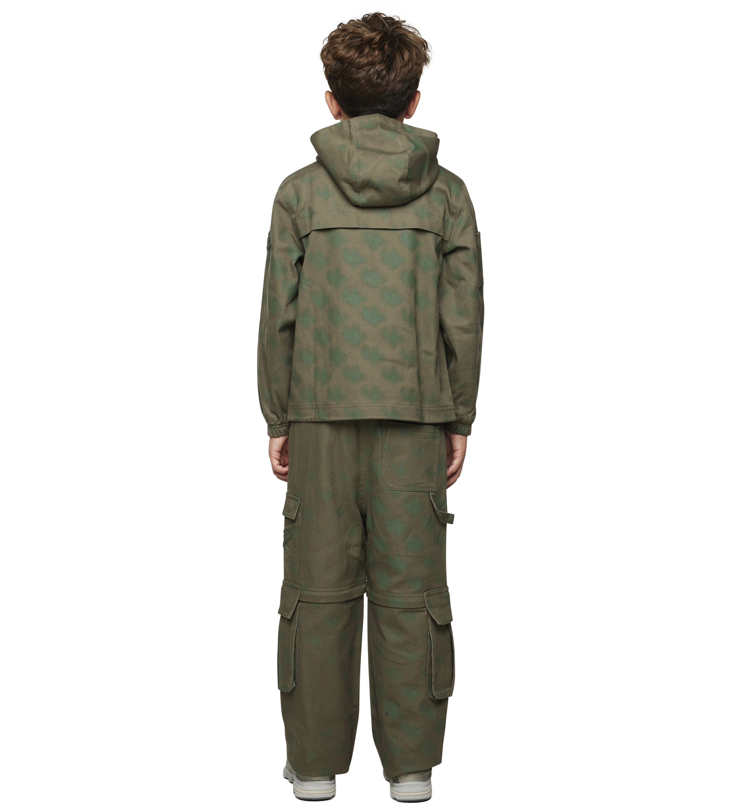 Square Logo Workwear Jacket Moss Green