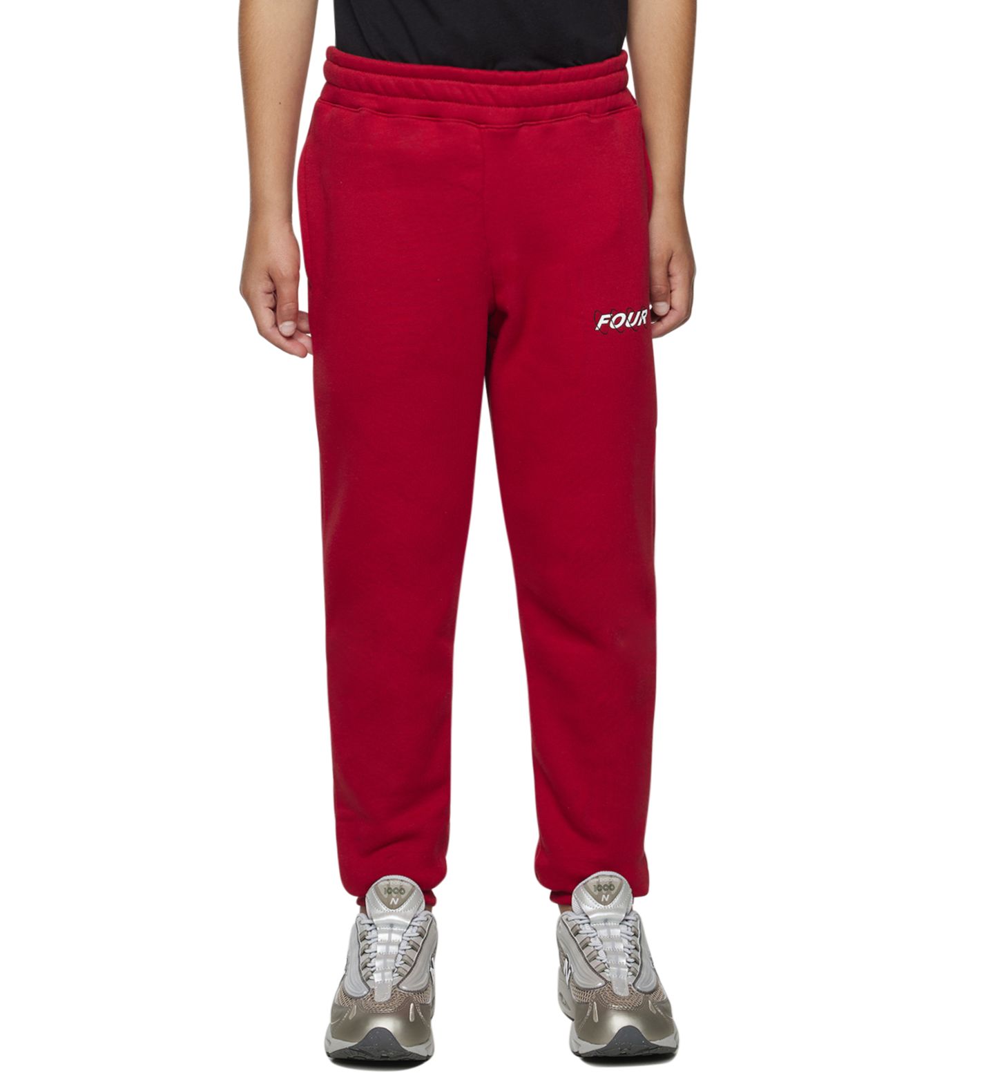 Circles Sweatpants Red/ White