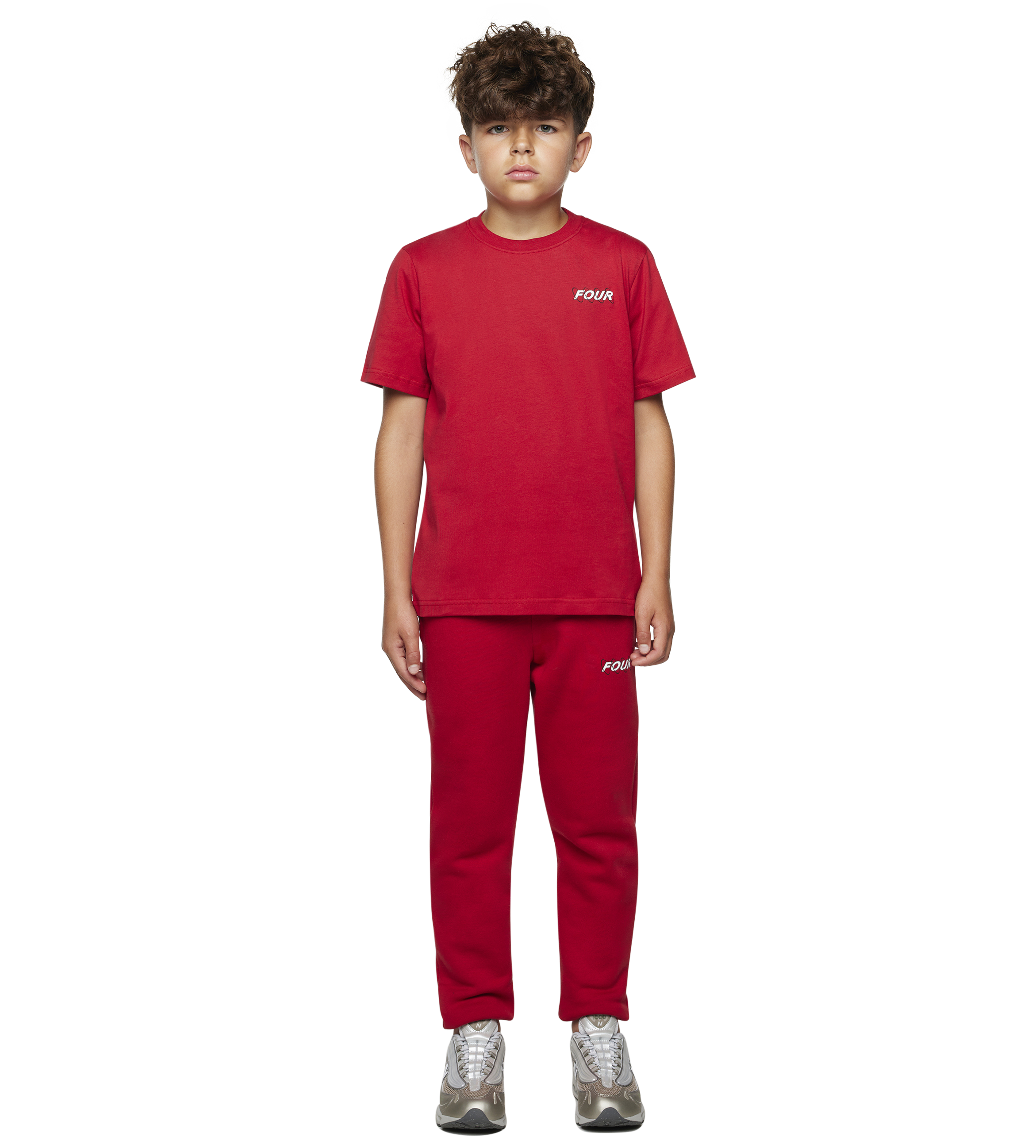 Circles T-shirt Red/ White