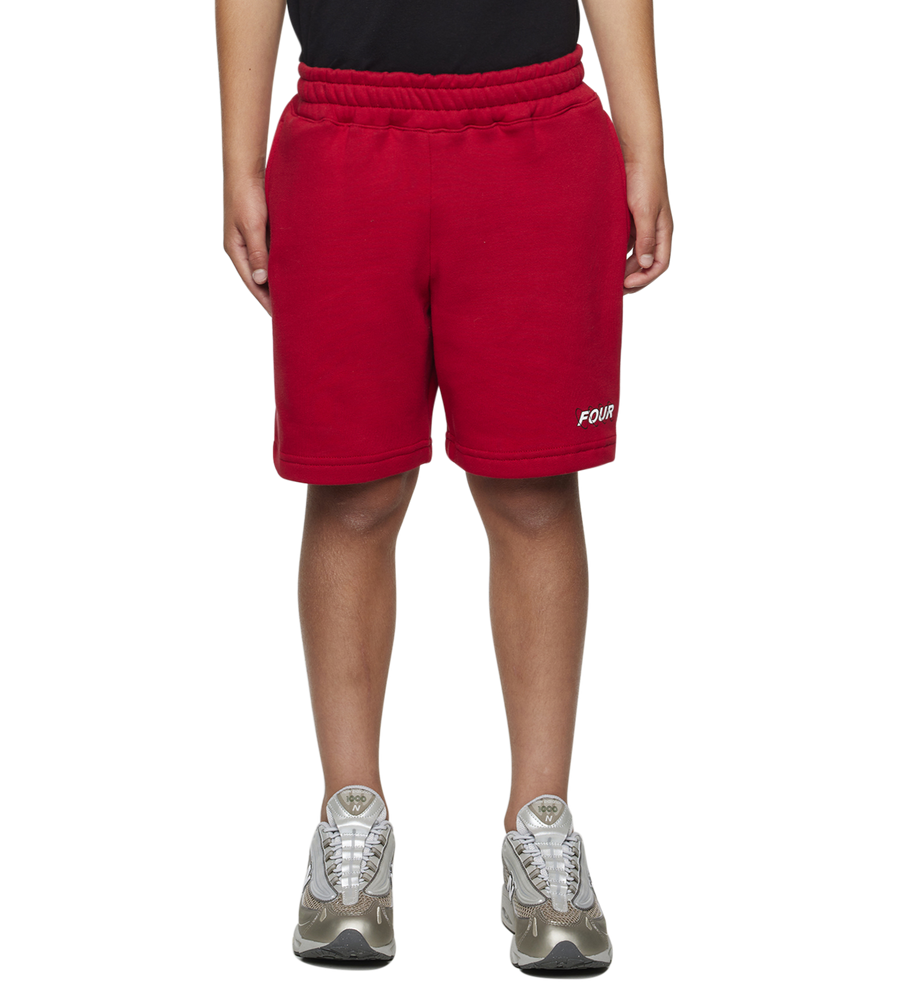 Circles Shorts Red/ White