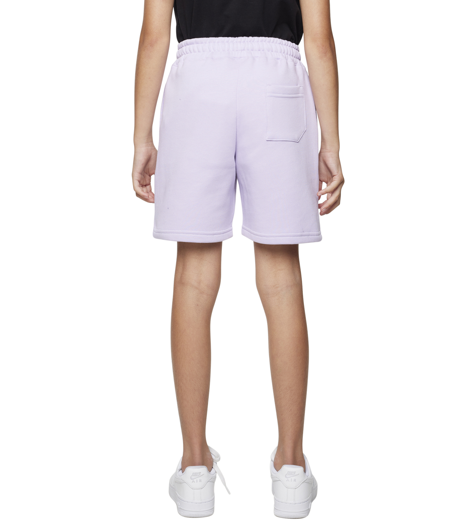 Circles Shorts Pastel Lilac/ White