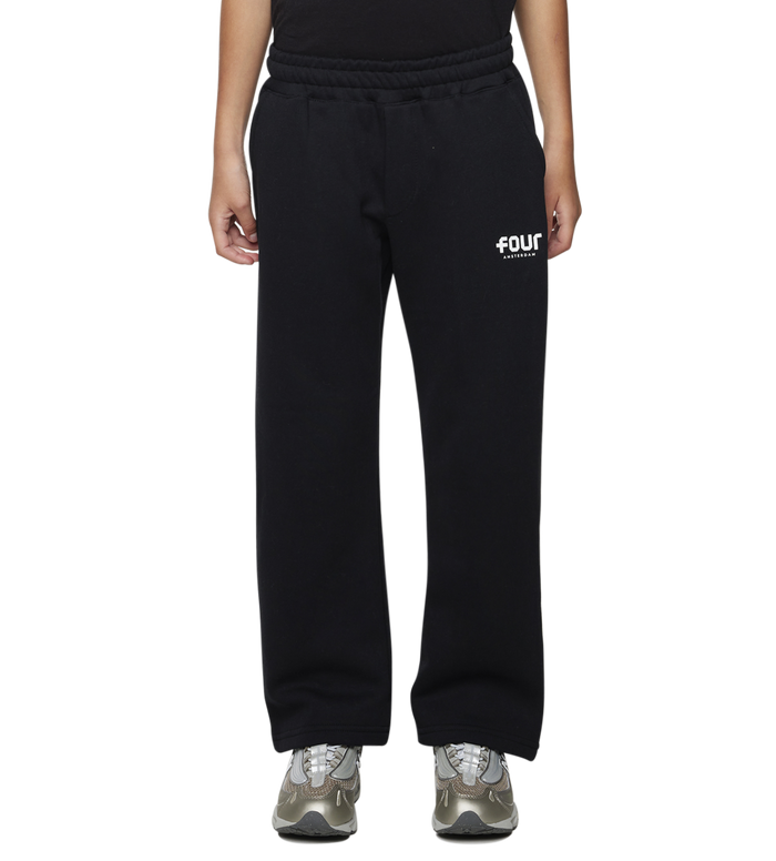 Logo Straight Leg Black